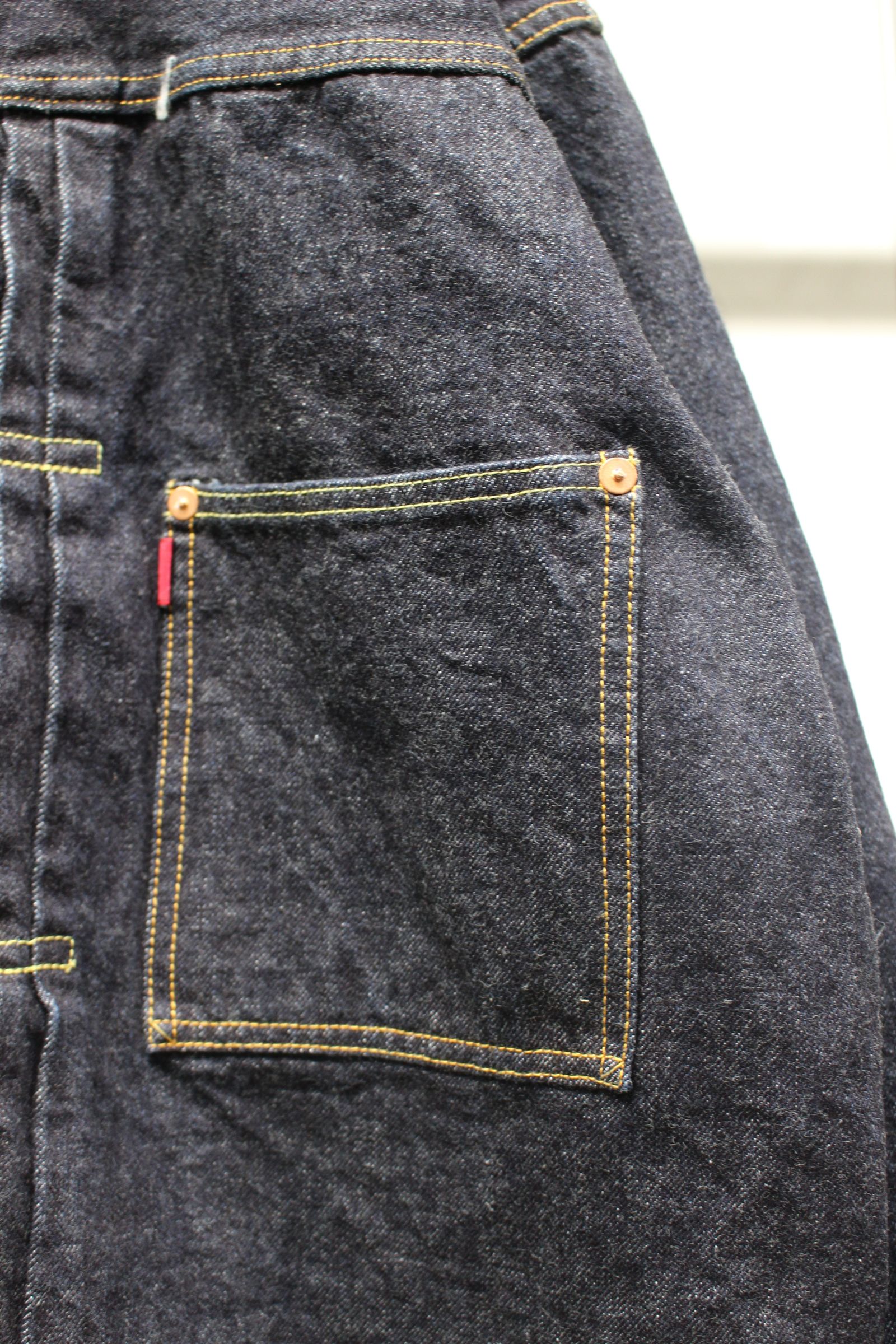 WASH HEAVY KIBATA SHUTTLE HYPER BIG WWII "1ST" DENIM JACKET | NAVY | デニムジャケット
