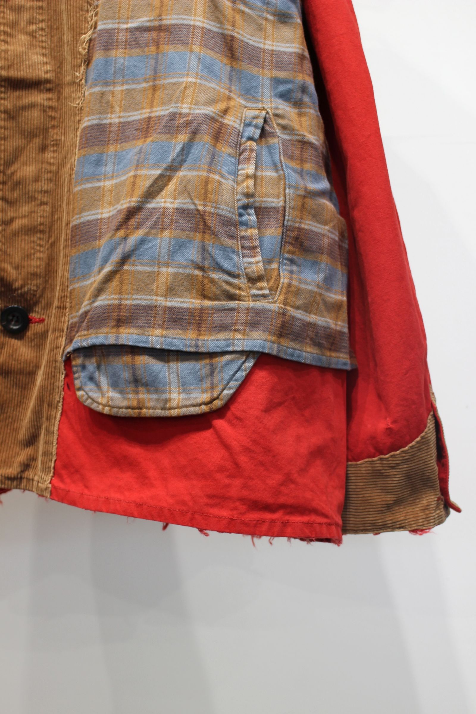 REVERSIBLE WORK JACKET | RED | リバーシブルジャケット