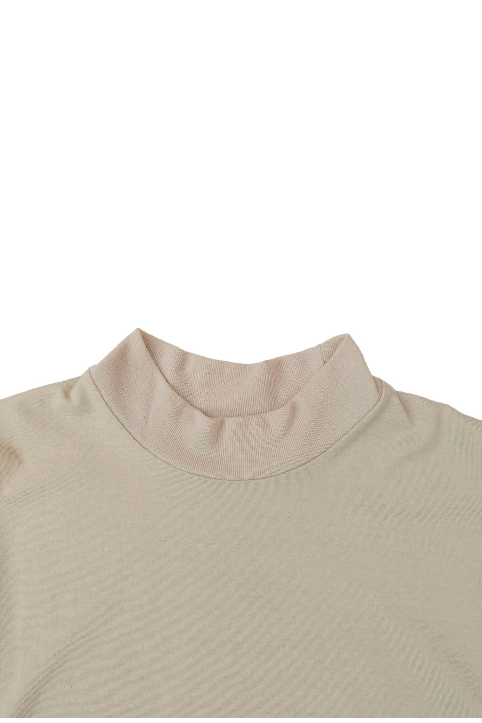 WOOL MOCK NECK SWEAT SHIRT | IVORY | カットソー