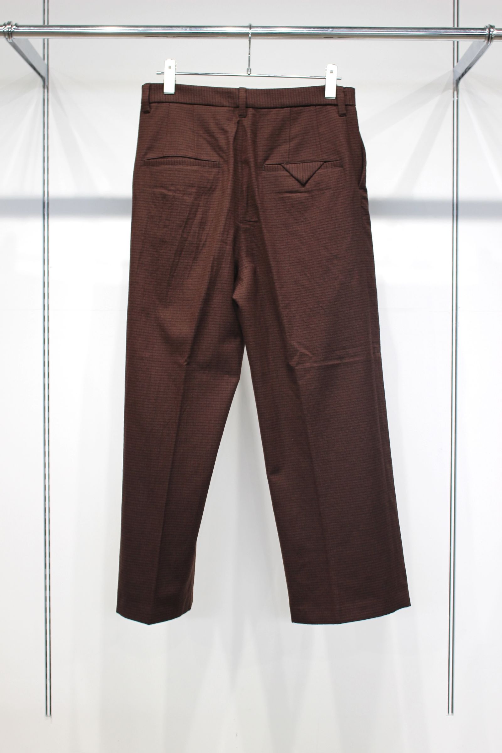 DOUBLE TAILORED JACKET | PLAID CHECK WOOL SLACKS | GRAPH CHECK | セットアップ