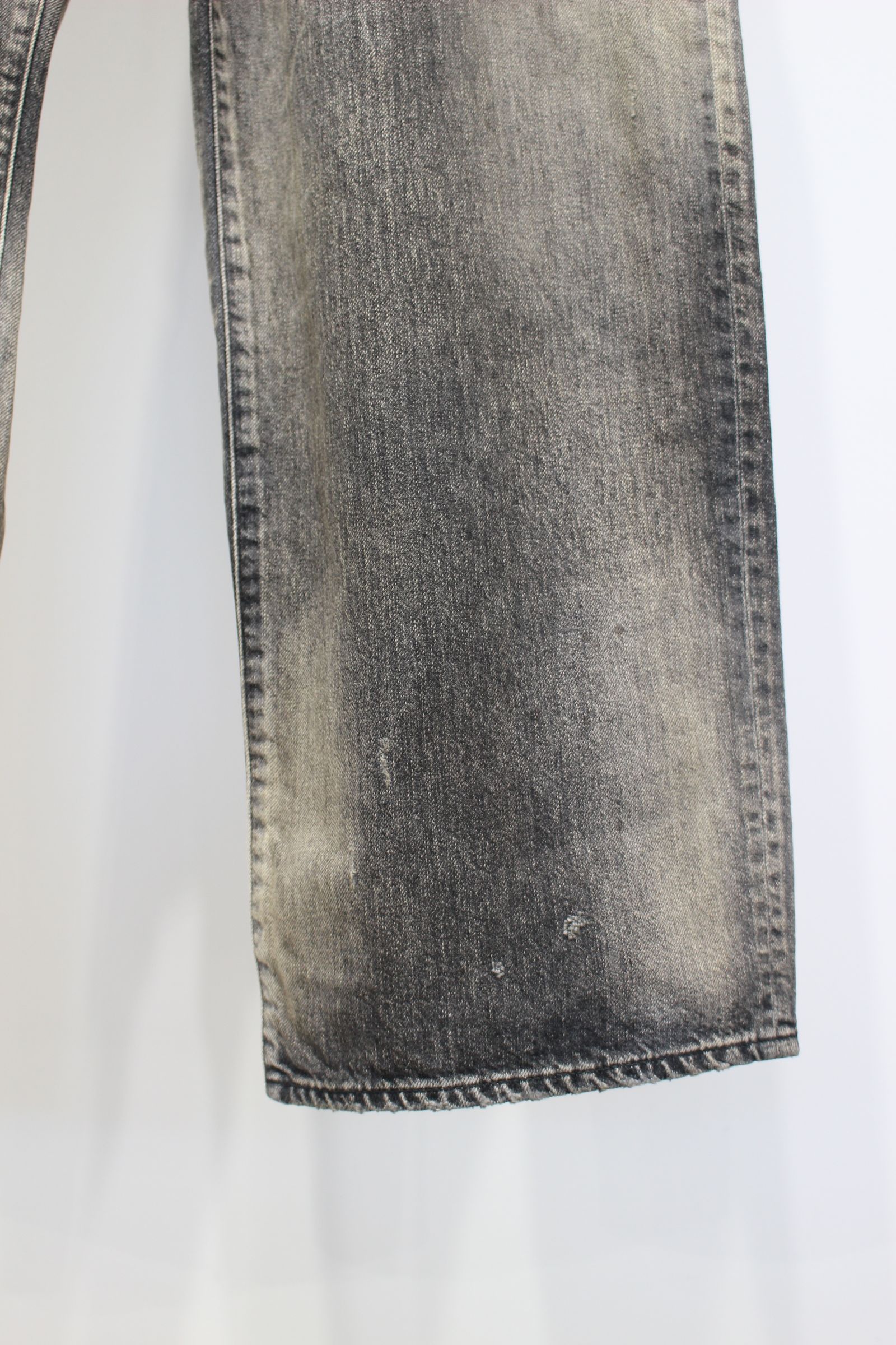 #08 MIDDLE STRAIGHT 5P DENIM PANTS | BLACK | デニムパンツ