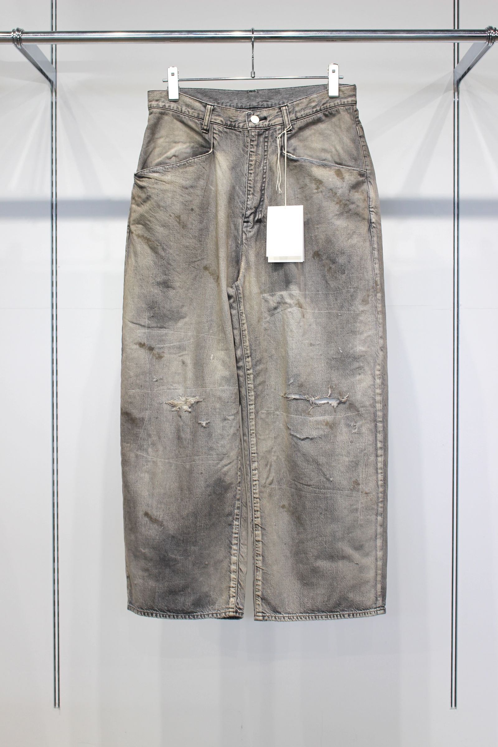 #06 10oz AGING type-A | BLACK | デニムパンツ