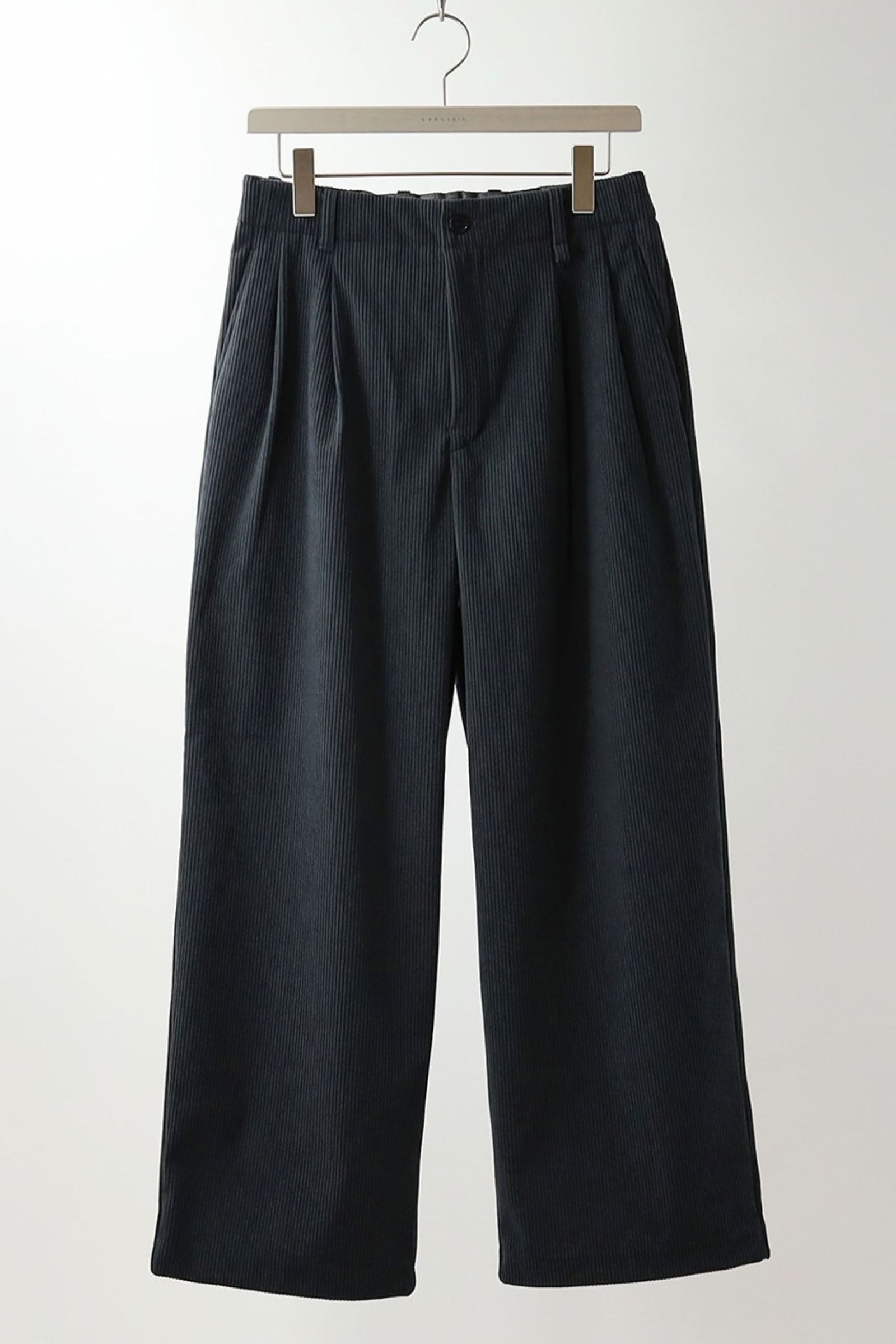 TRICOT CORDUROY PANTS | CADET BLUE | コーデュロイパンツ