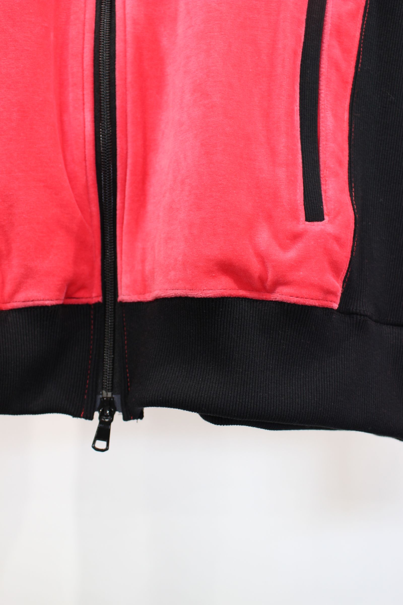VELOUR SWITCHING JACKET | PINK | ジャケット