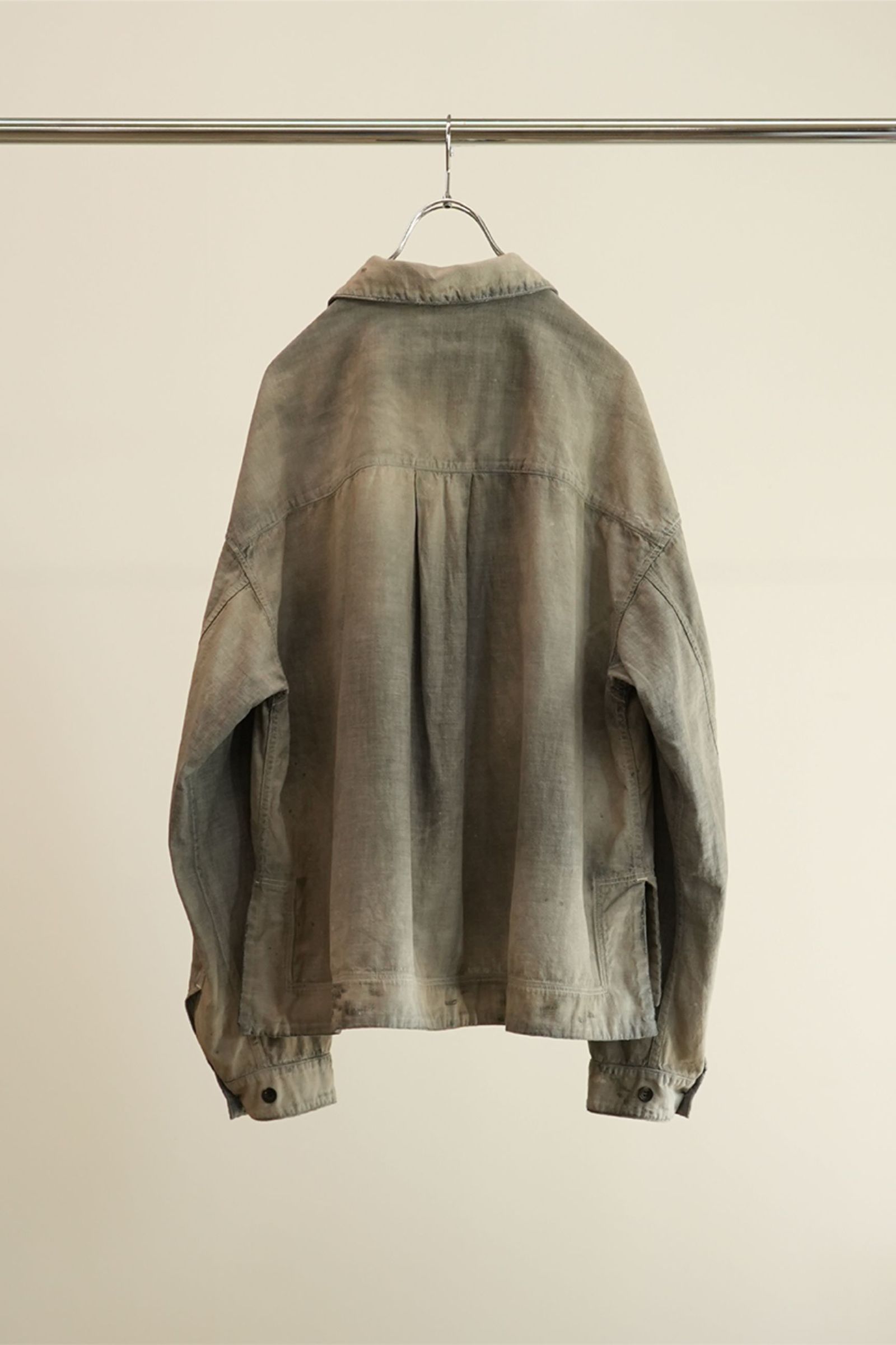 ANCELLM - CHAMBRAY SHIRT JACKET | INDIGO | シャンブレー