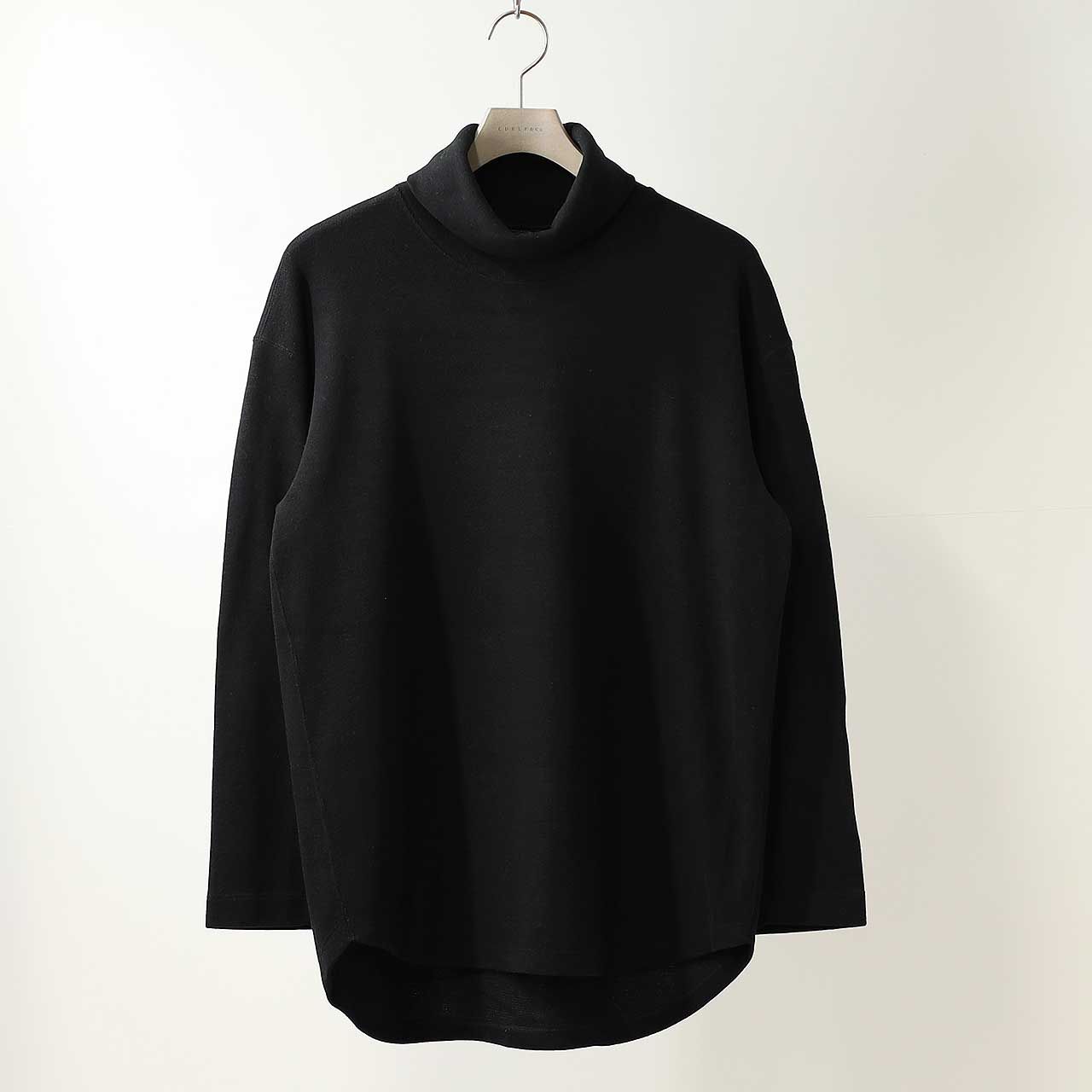 PREMIEREWARM L/S TEE (turtle-neck) | BLACK | カットソー