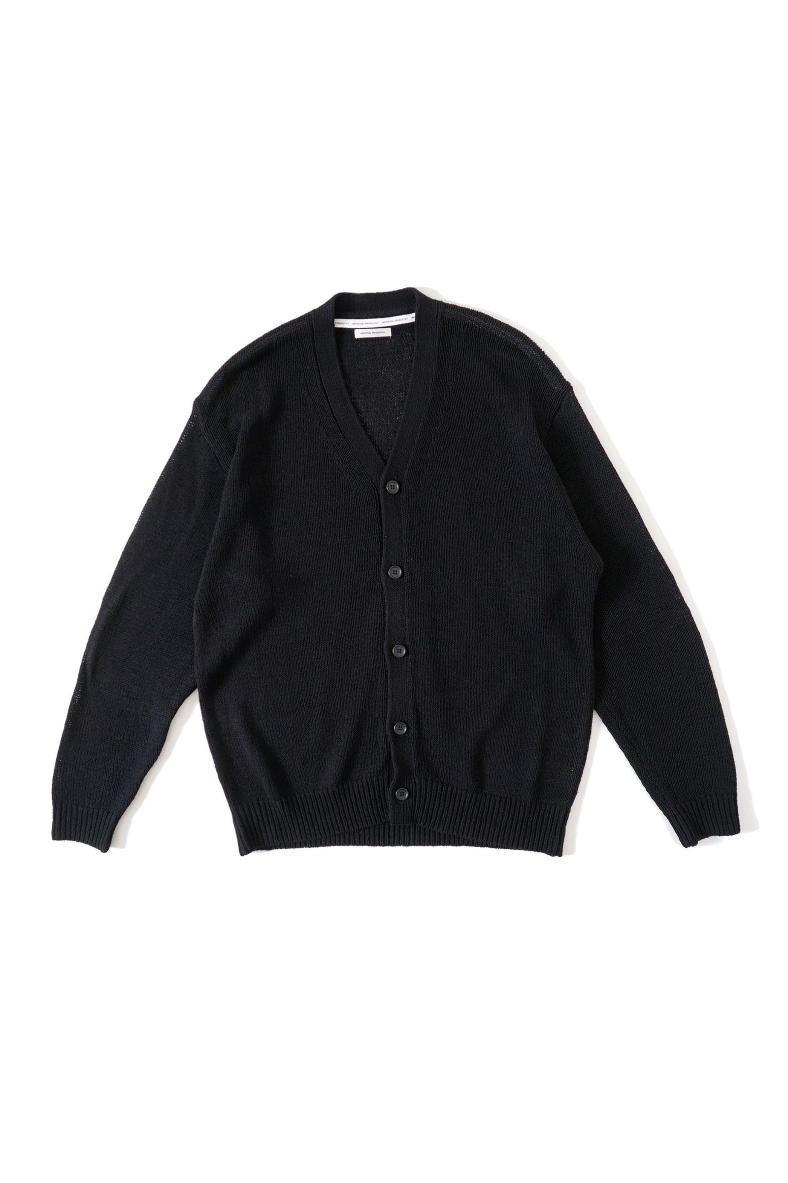 UNIVERSAL PRODUCTS - DRY COTTON KNIT CARDIGANE/コットンニット