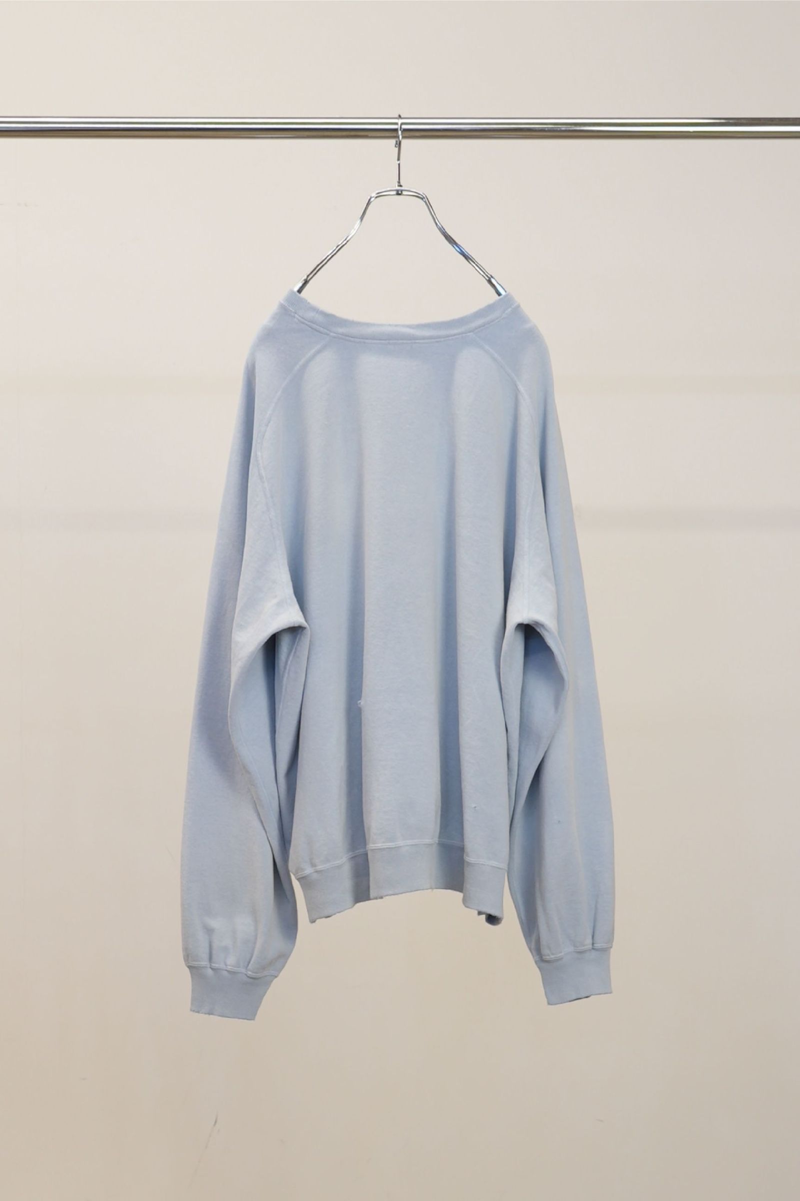 LIGHT LOOP SWEAT SHIRT | SAX | スウェット
