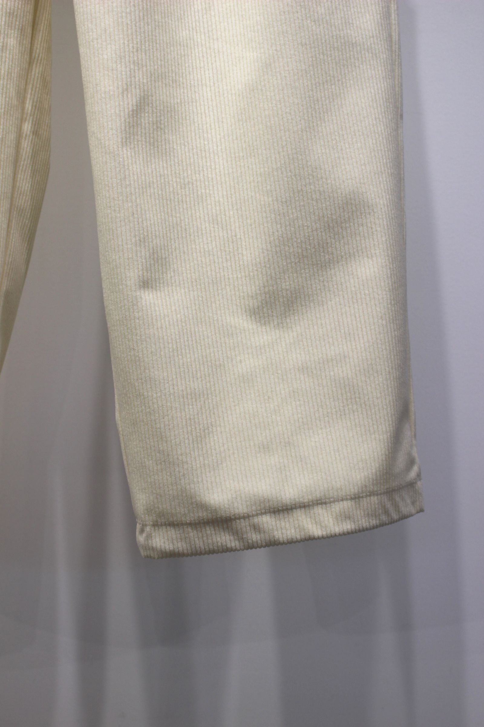 TRICOT CORDUROY PANTS | IVORY | コーデュロイパンツ
