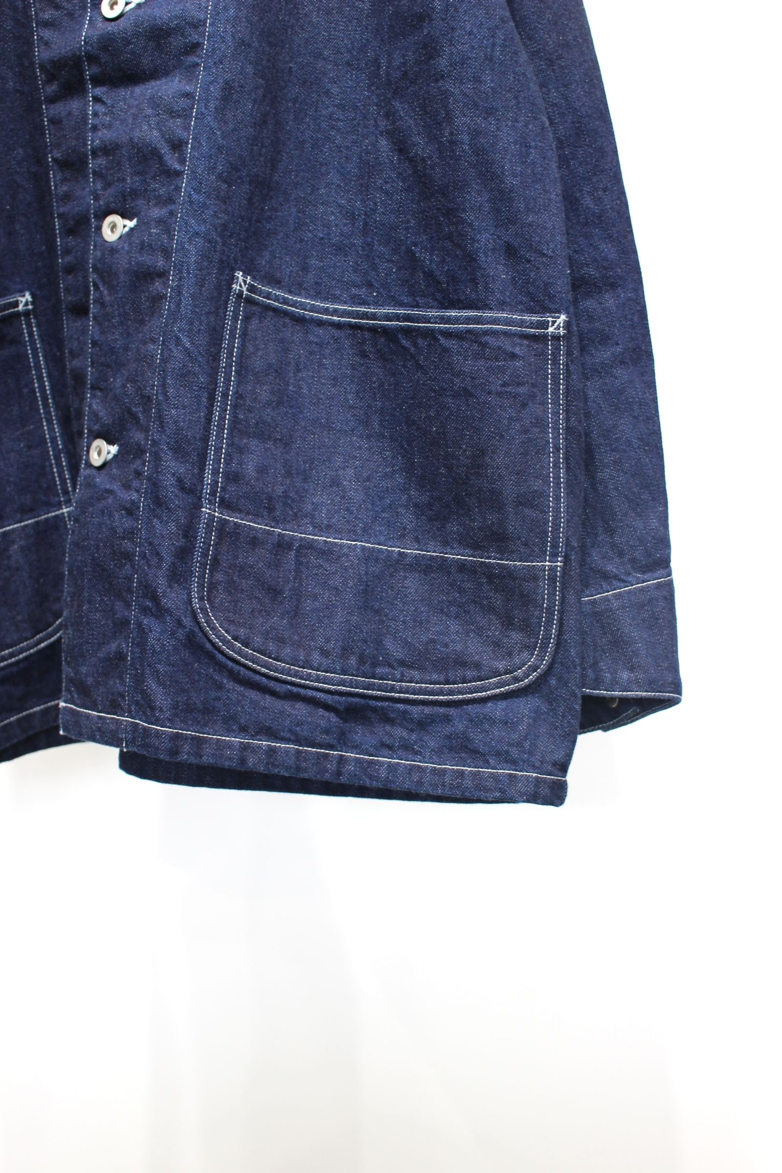 ARON COVERALL “one wash” | INDIGO | カバーオール