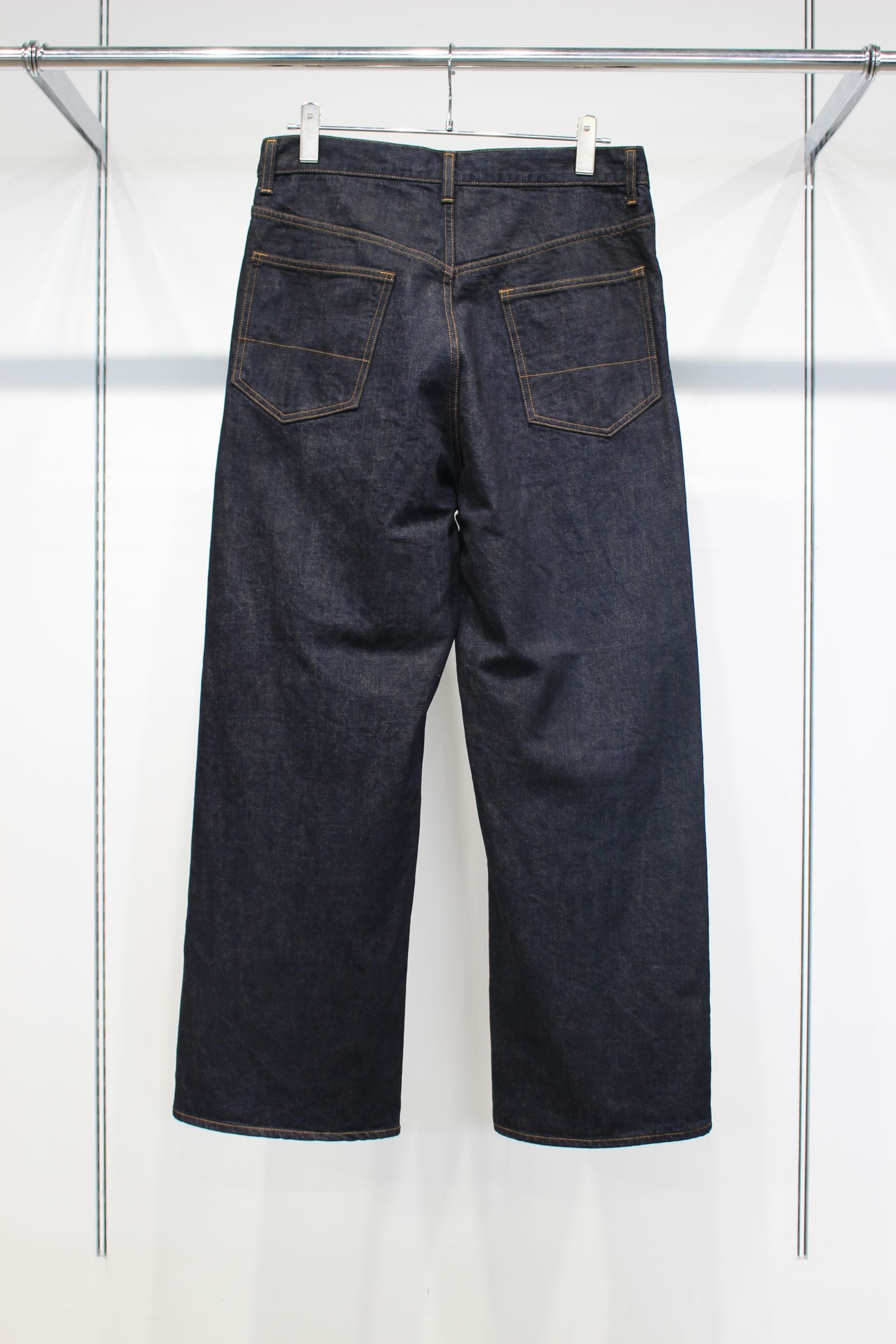 #08 SELVEDGE MIDDLE STRAIGHT 5P DENIM PANTS OW | INDIGO | デニムパンツ