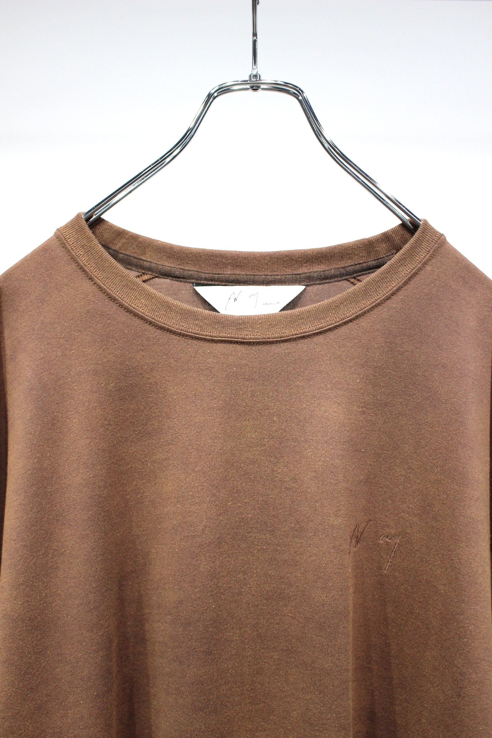 UNEVENNESS T-SHIRT | BROWN | カットソー