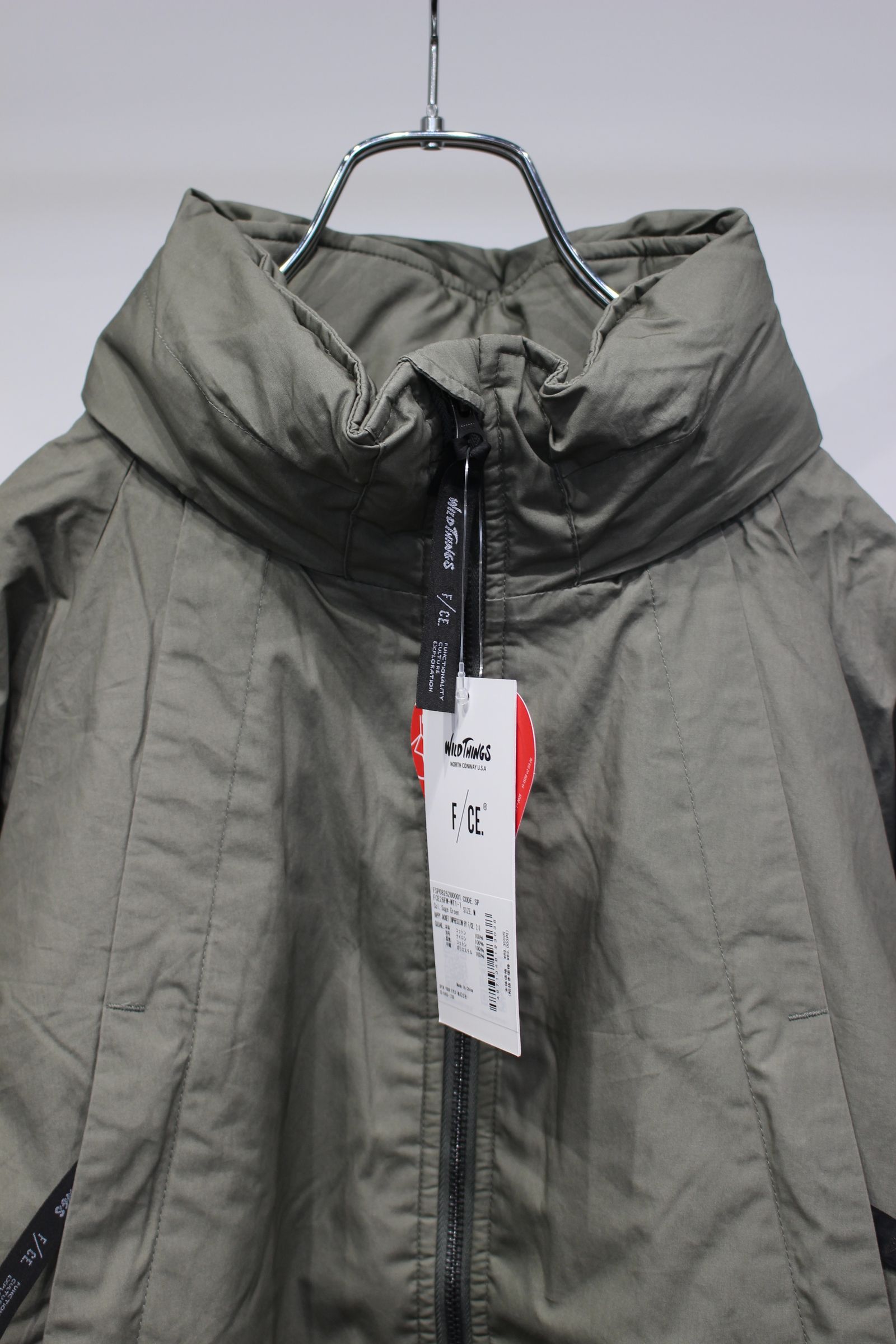 HAPPY JACKET IMPRESSION BY F/CE. 2.0 | Sage Green | ブルゾン