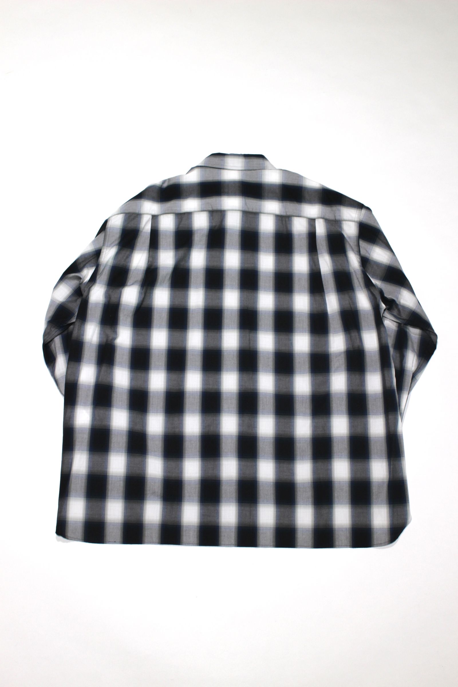 FRONT FLY SHIRT/チェックシャツ