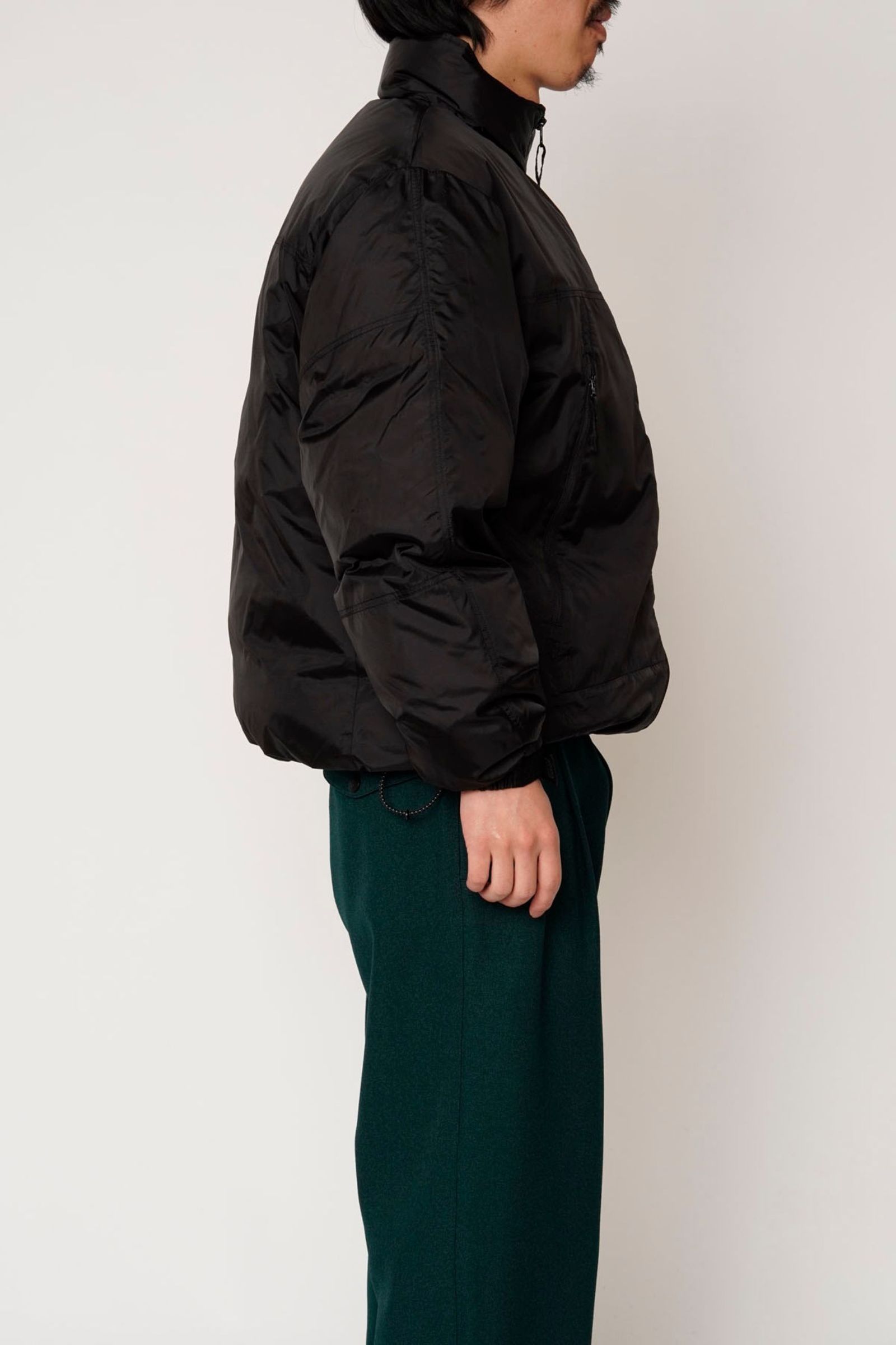 [ラスト1点] TAION DOWN ZIP UP BLOUSON | BLACK | ダウンジャケット