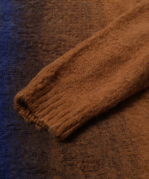 GRADATION KNIT/ニット/ブラウン