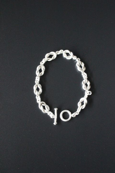 TAXCO SILVER SMALL CHAIN BRACELET/SILVER925