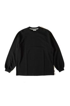 L/S T-SHIRT | BLACK | カットソー