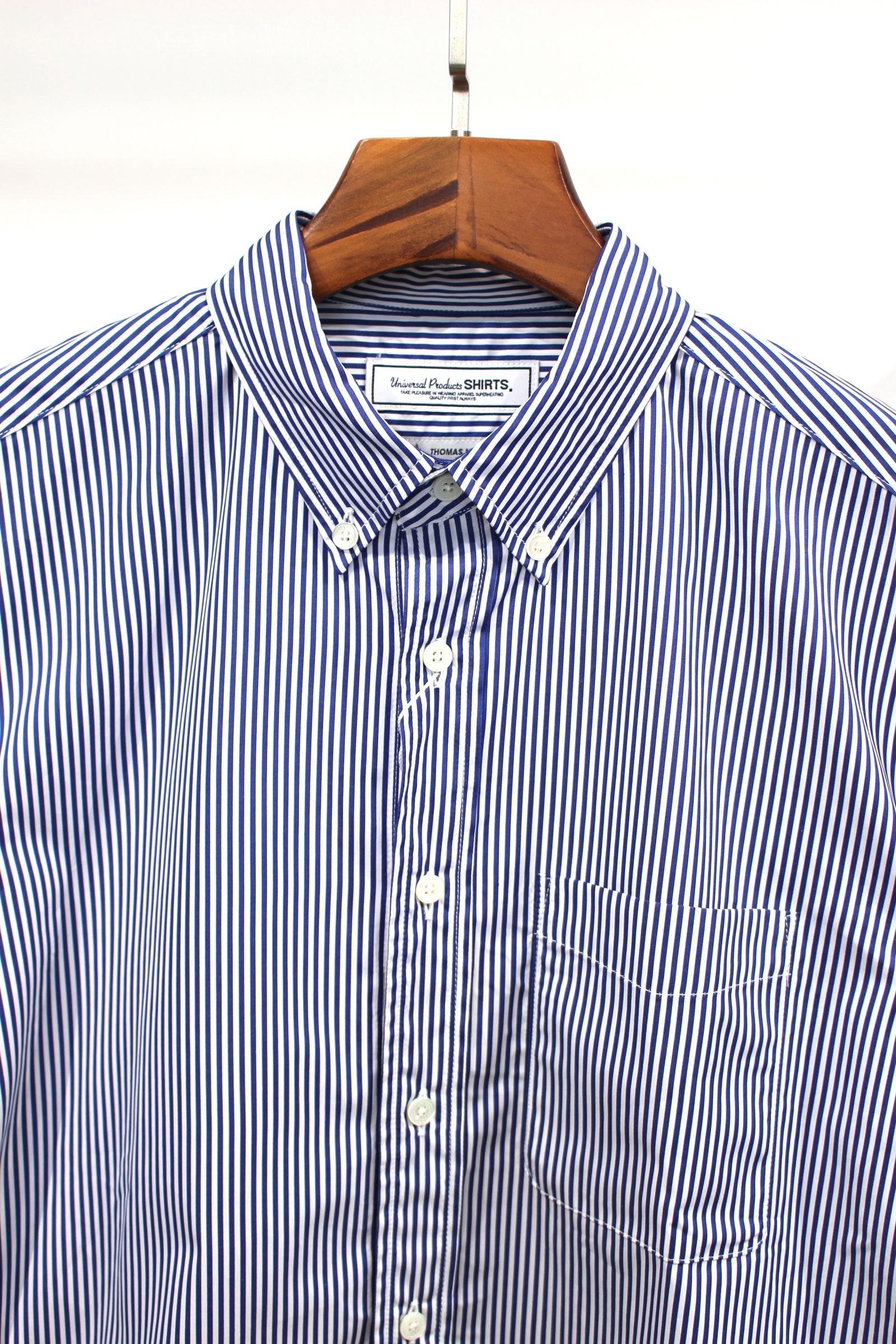 UNIVERSAL PRODUCTS - T.M.STRIPE B.D SHIRT/ストライプシャツ | NapsNote