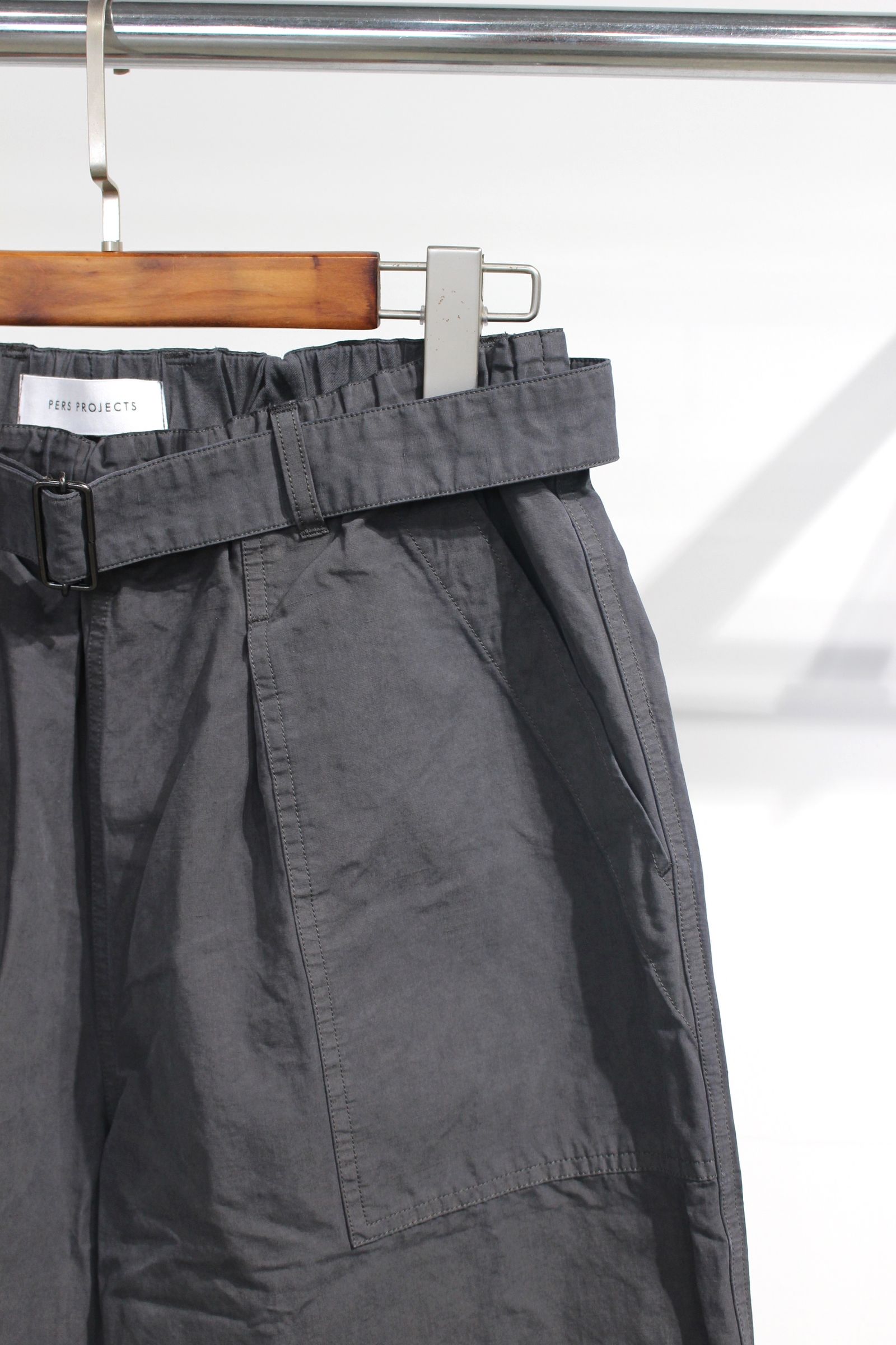 HARVEY BELTED TROUSERS/ユーティリティパンツ