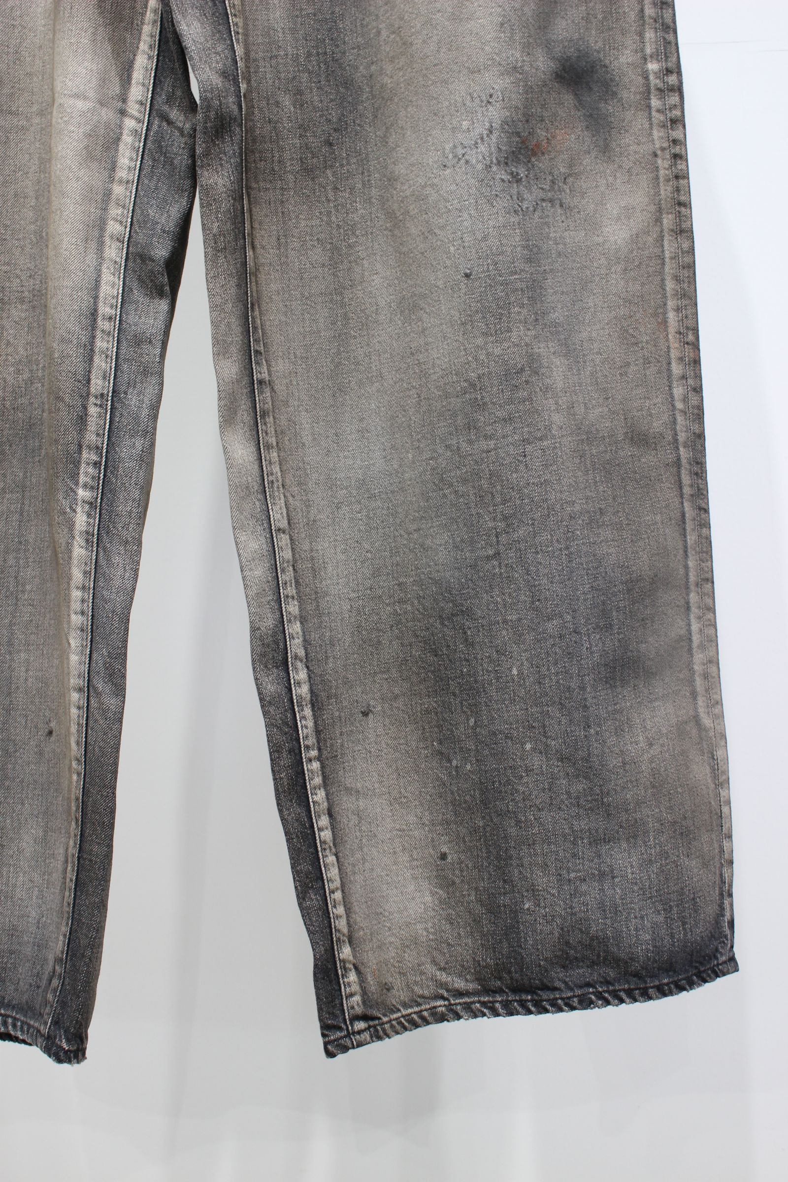 #6 AGING type-B | BLACK | デニムパンツ