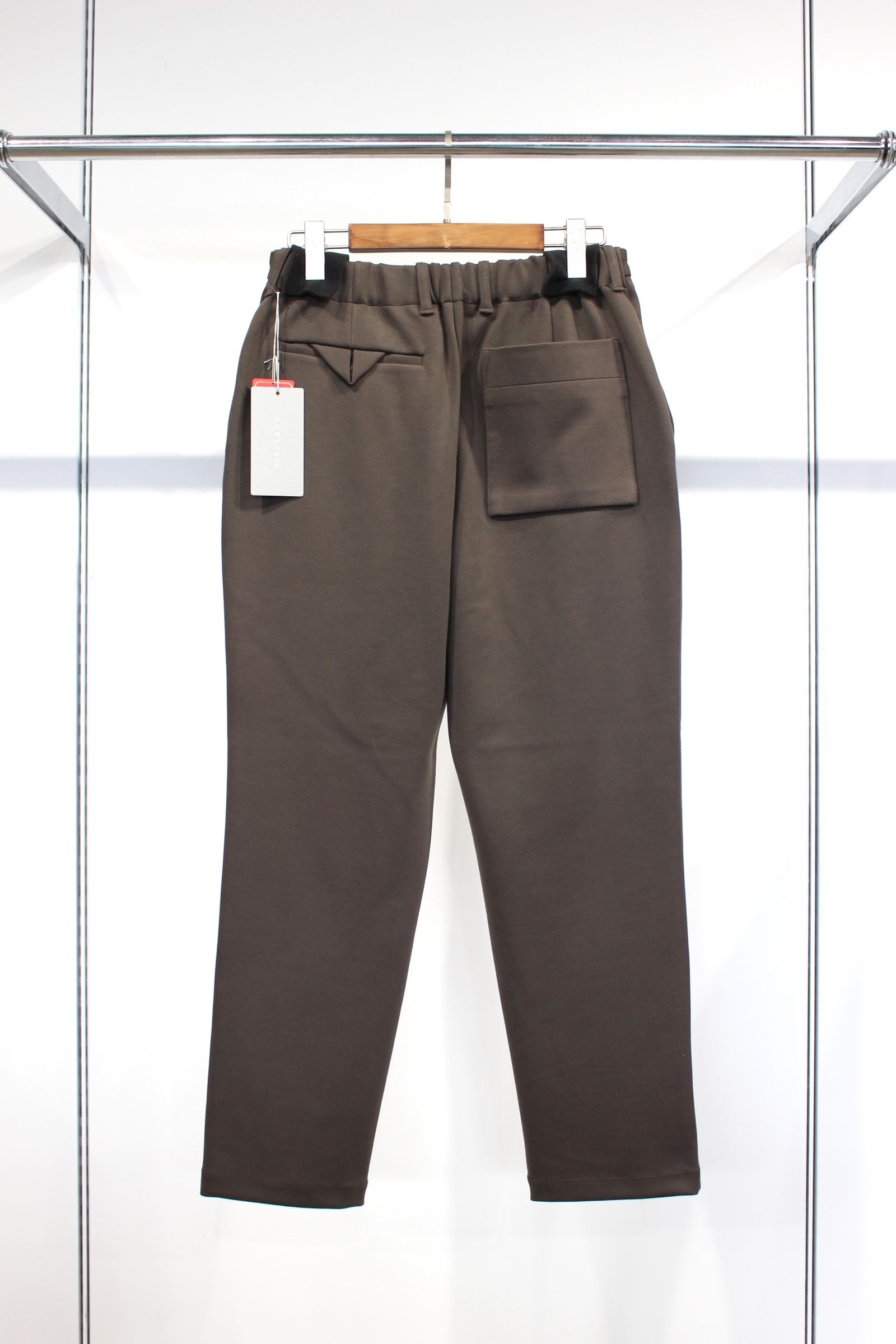 PONTE ROME CLASSIC TAPERED PANTS | WOOD | 2タックパンツ