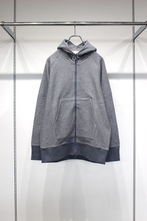 ORCOTT® FRENCH TERRY ZIP-UP PARKA | NAVY | ジップパーカー