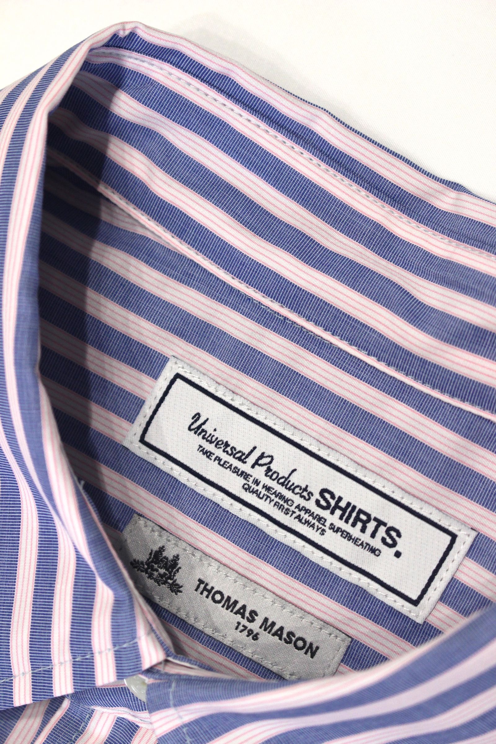 T.M. STRIPE BUTTON DOWN SHIRT/ボタンダウンシャツ