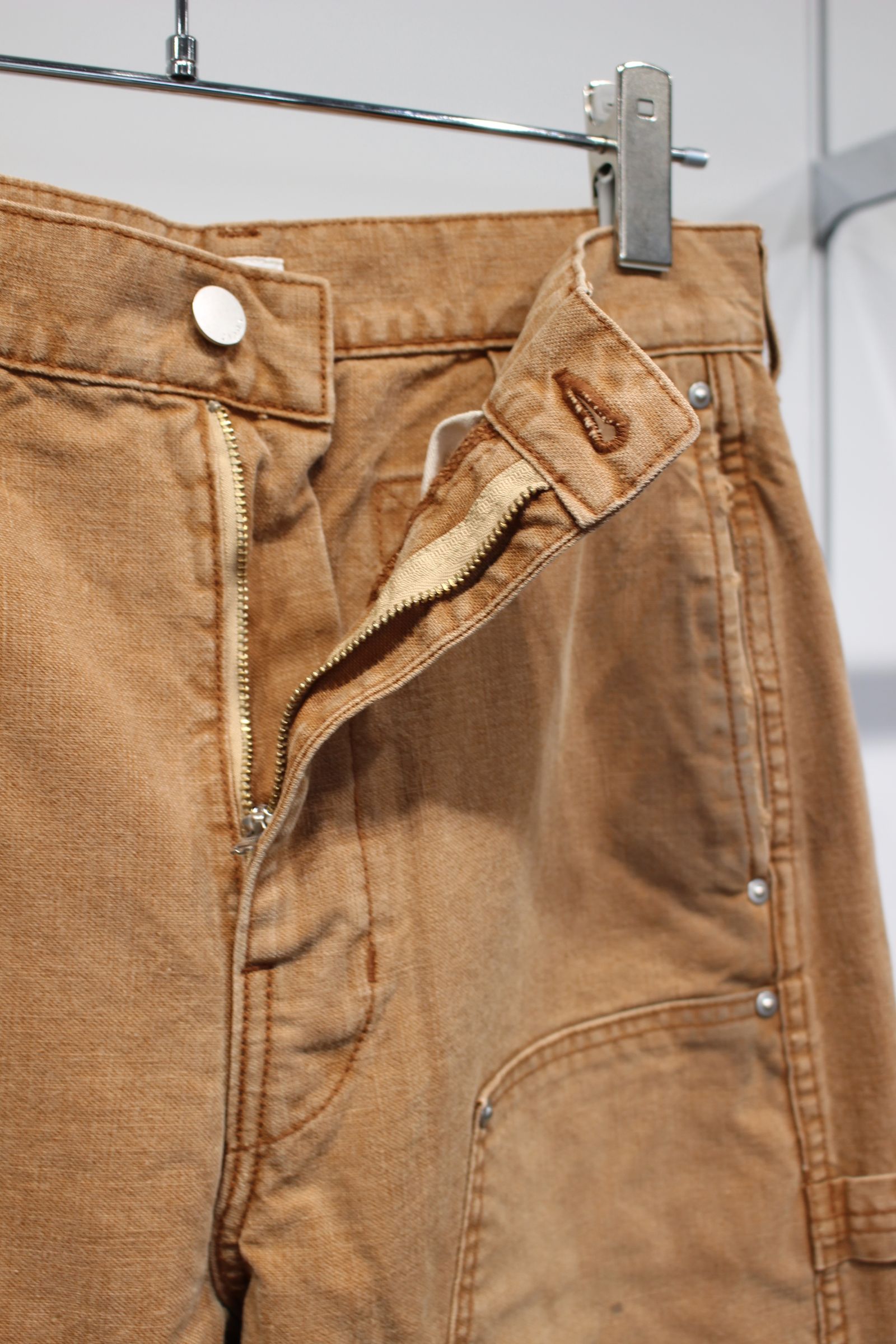 DUCK DOUBLE KNEE PANTS | BROWN | ダブルニーパンツ