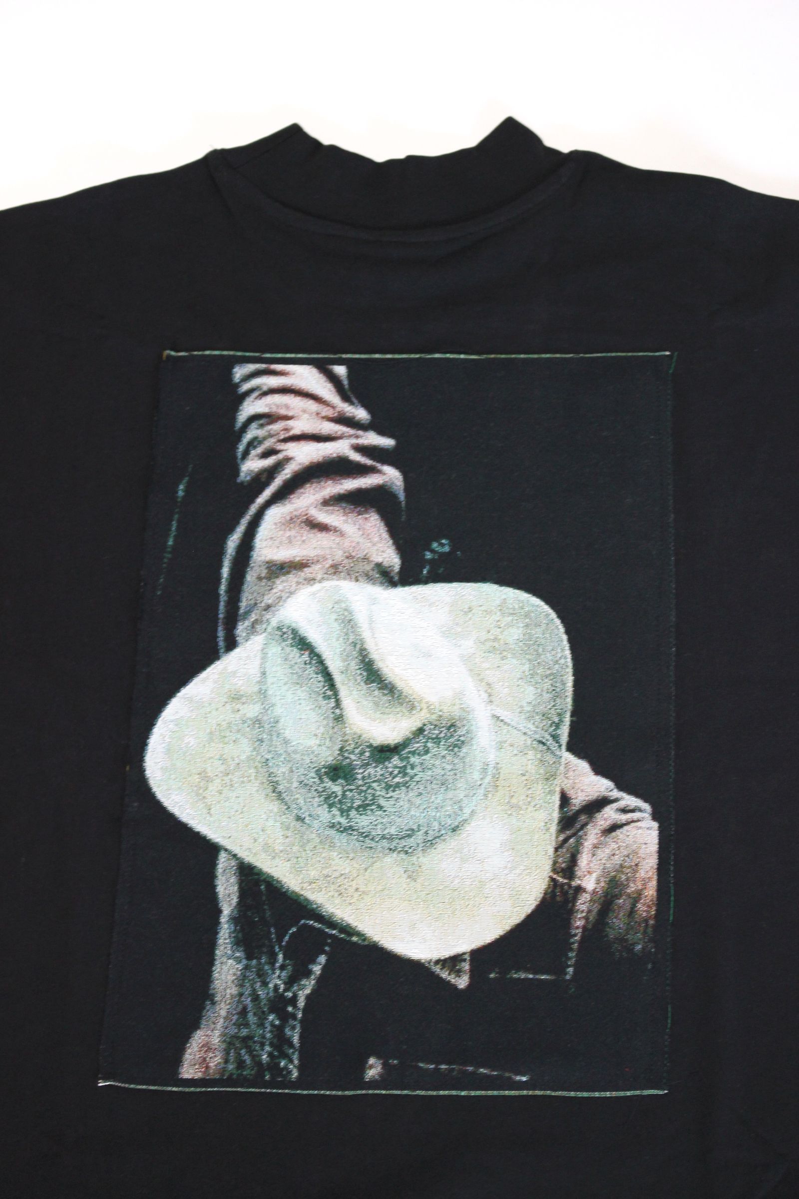 PATCH LAYERED MOC NECK L/S T-SHIRT/カットソー
