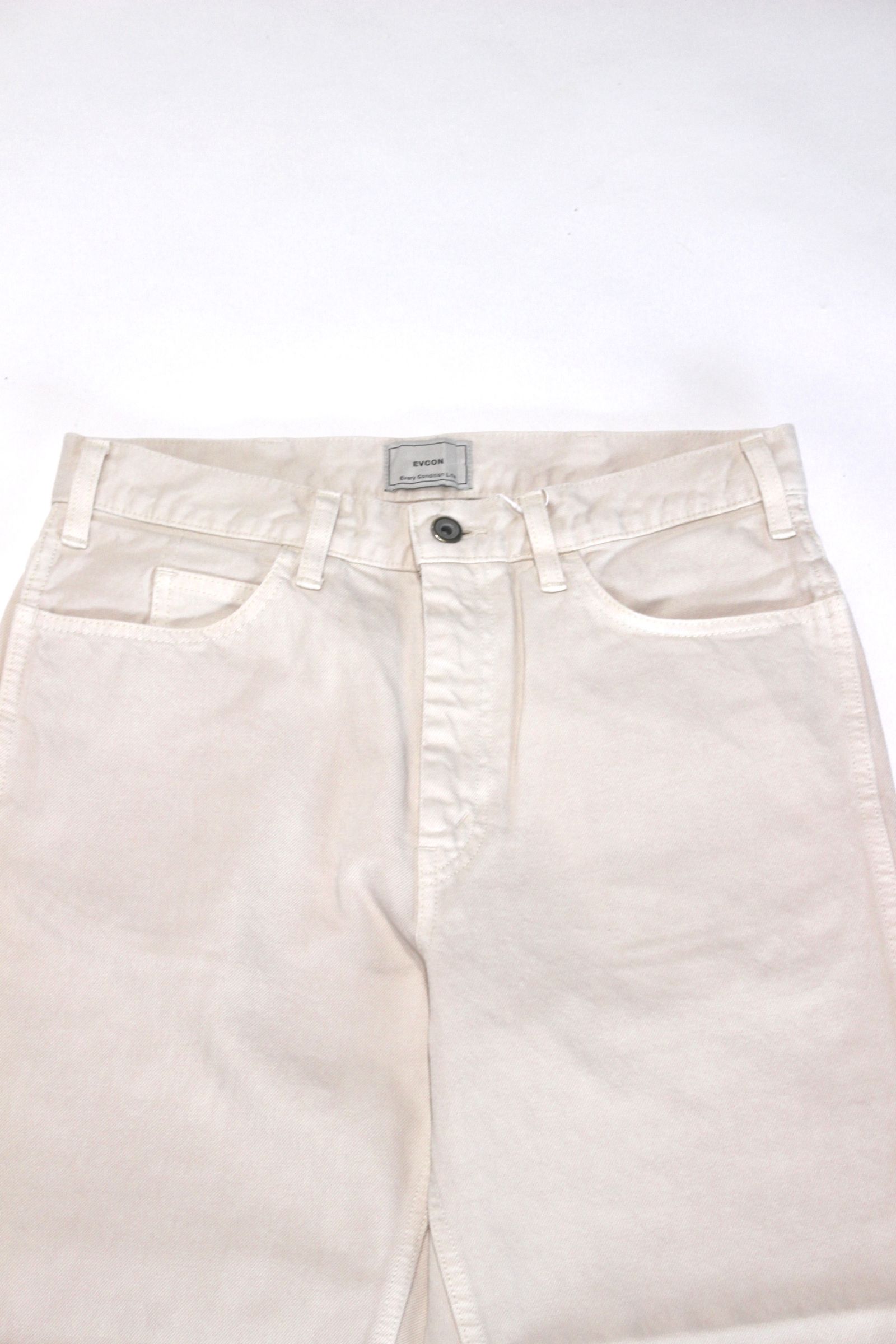 EVCON - 5POCKET WIDE DENIM PANTS(BIO WASH)/ワイドデニム EVCON - 5POCKET WIDE DENIM PANTS(BIO WASH)/ワイドデニム