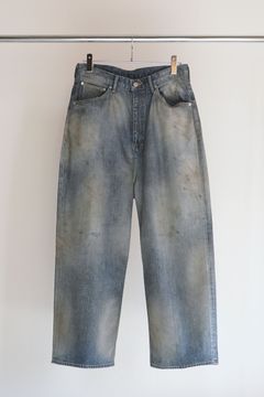AGING WIDE DENIM 5P PANTS | INDIGO | デニム