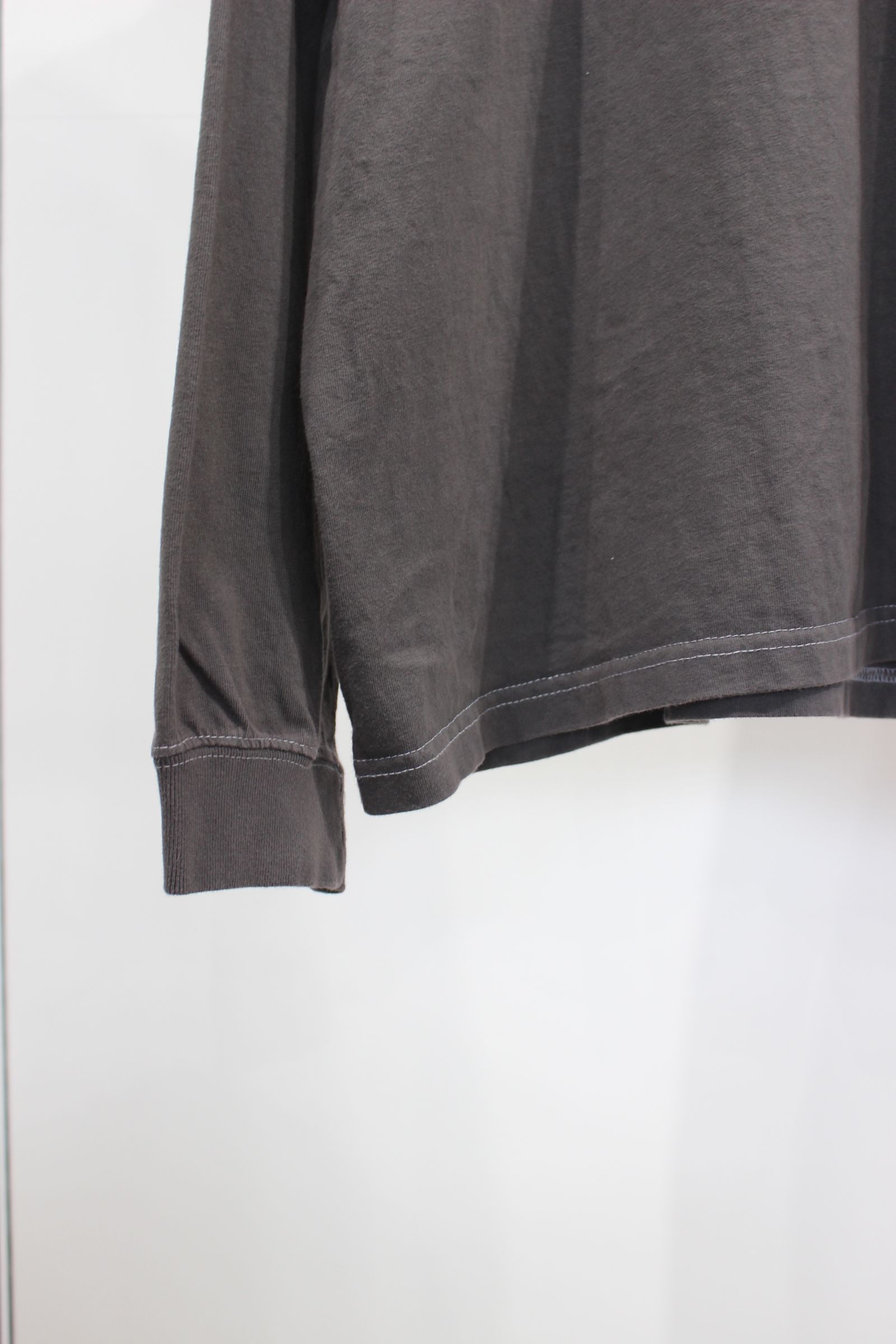 ALIEN PIGMENT OVER SIZE L/S | BLACK | カットソー