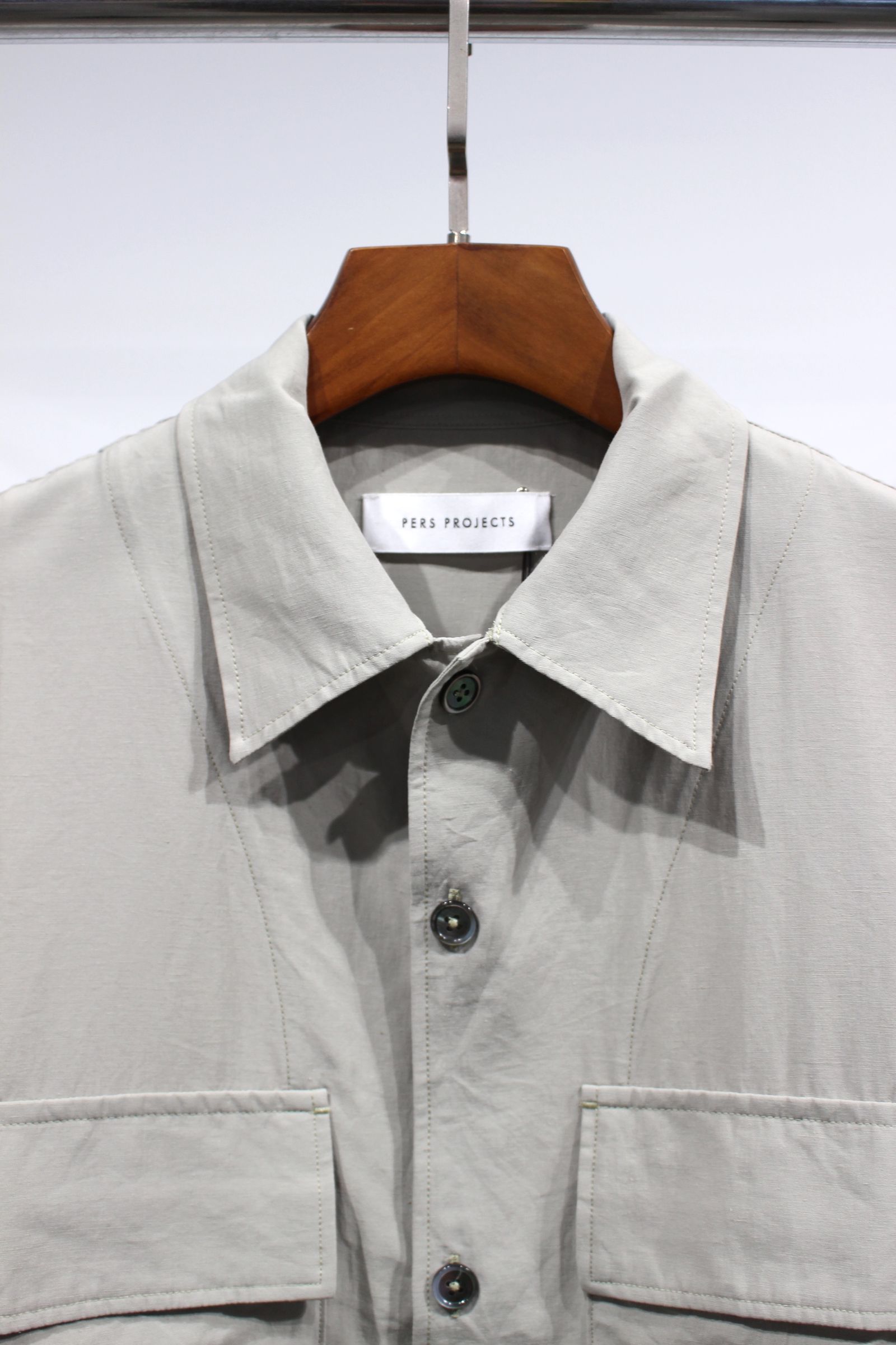 ALBERT R.C L/S SHIRTS/SAGE GREEN