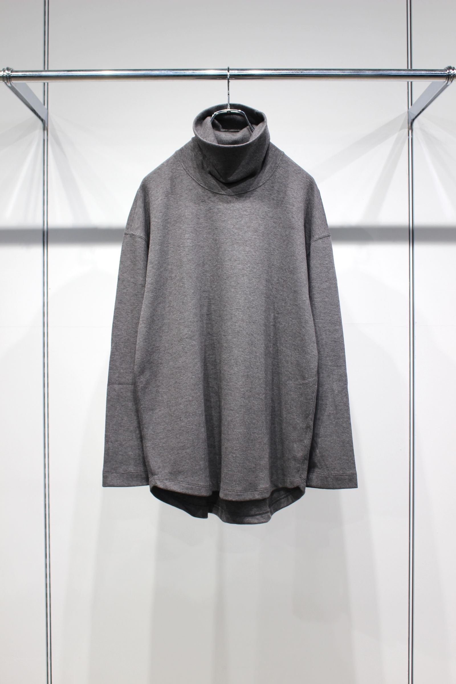 PREMIEREWARM L/S TEE (turtle-neck) | M.GRAY | カットソー