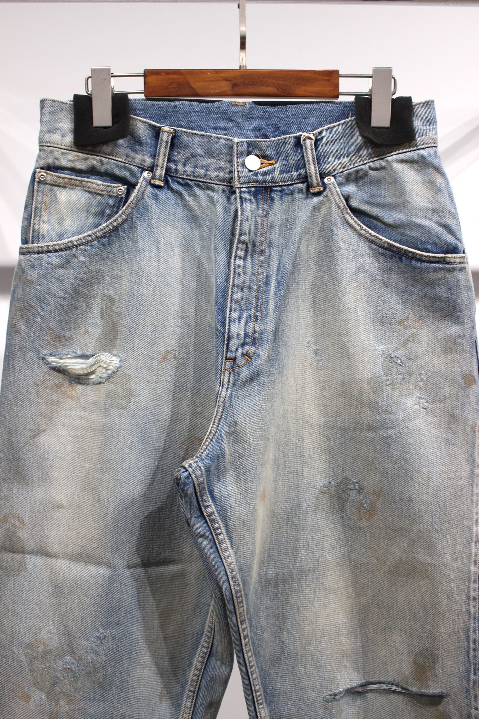 SELVEDGE TAPERED 5P DENIM PANTS/INDIGO