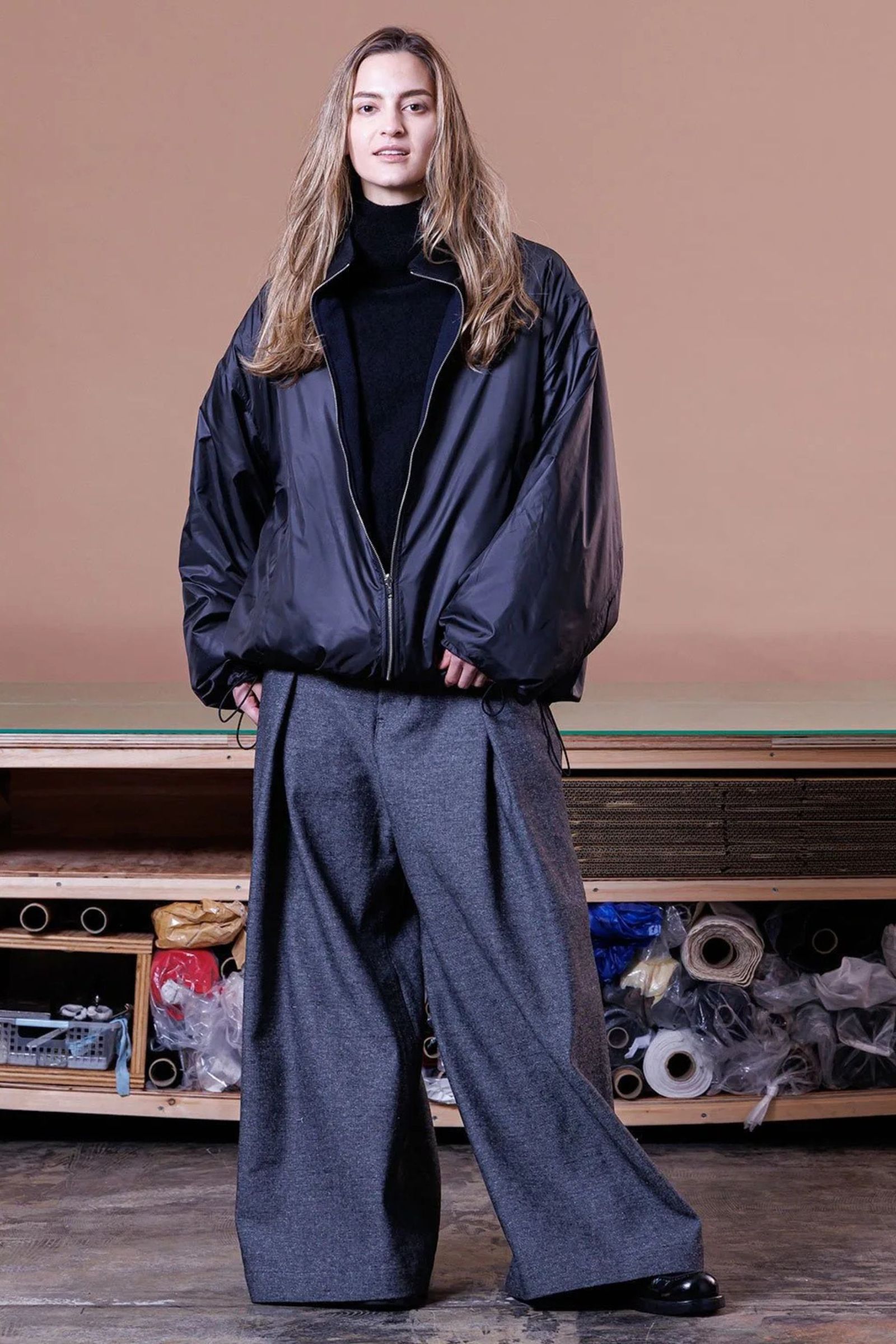 BISHU OLD SURGE Reversible Blouson | NAVY | リバーシブルブルゾン