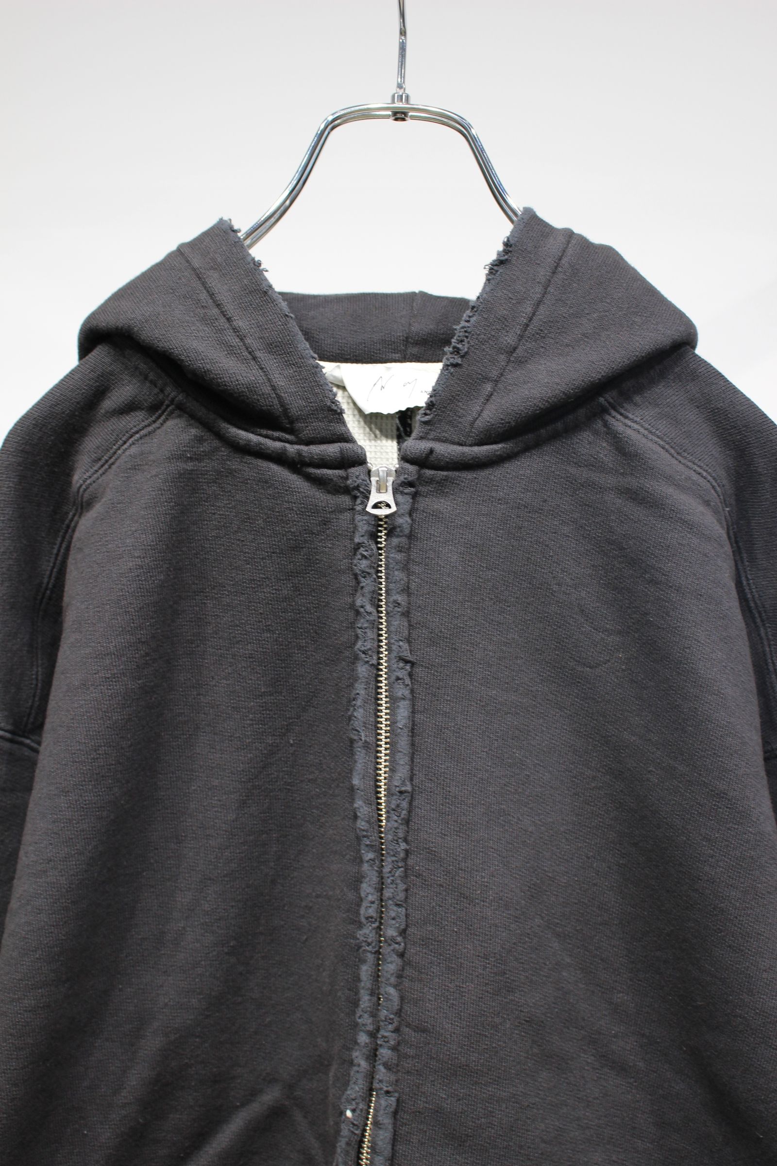 ZIP UP HOODIE | BLACK | フーディー
