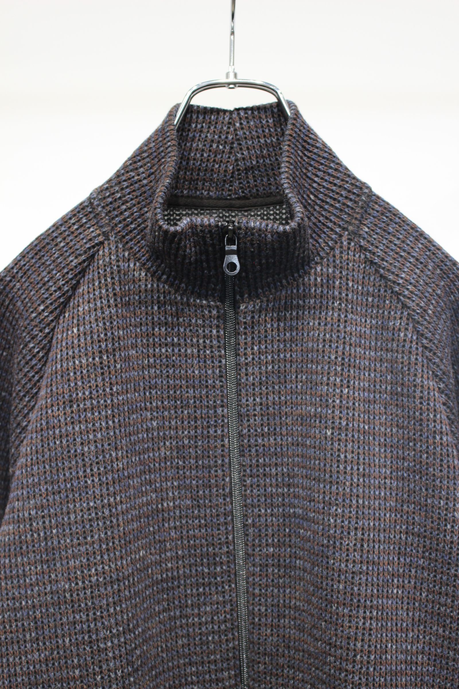 WOOL Q/G KNIT DRIVER'S JACKET | MIDNIGHT | ドライバーズジャケット