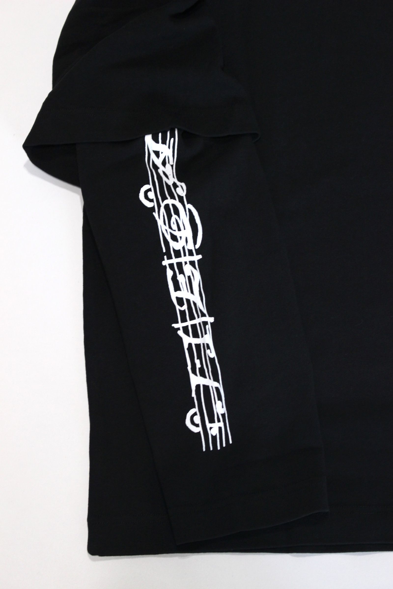 PATCH LAYERED MOC NECK L/S T-SHIRT/カットソー