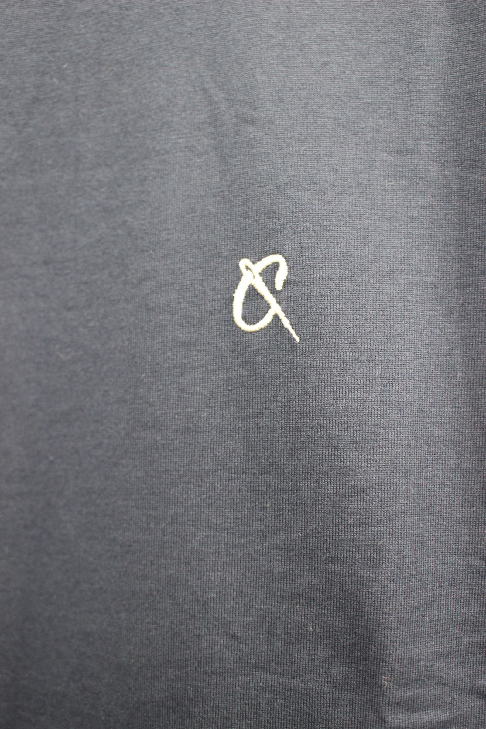 EMBROIDERY L/S TEE/NAVY