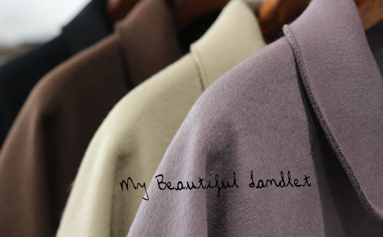 -my beautiful landlet- ハイネックジップブルゾンの商品説明