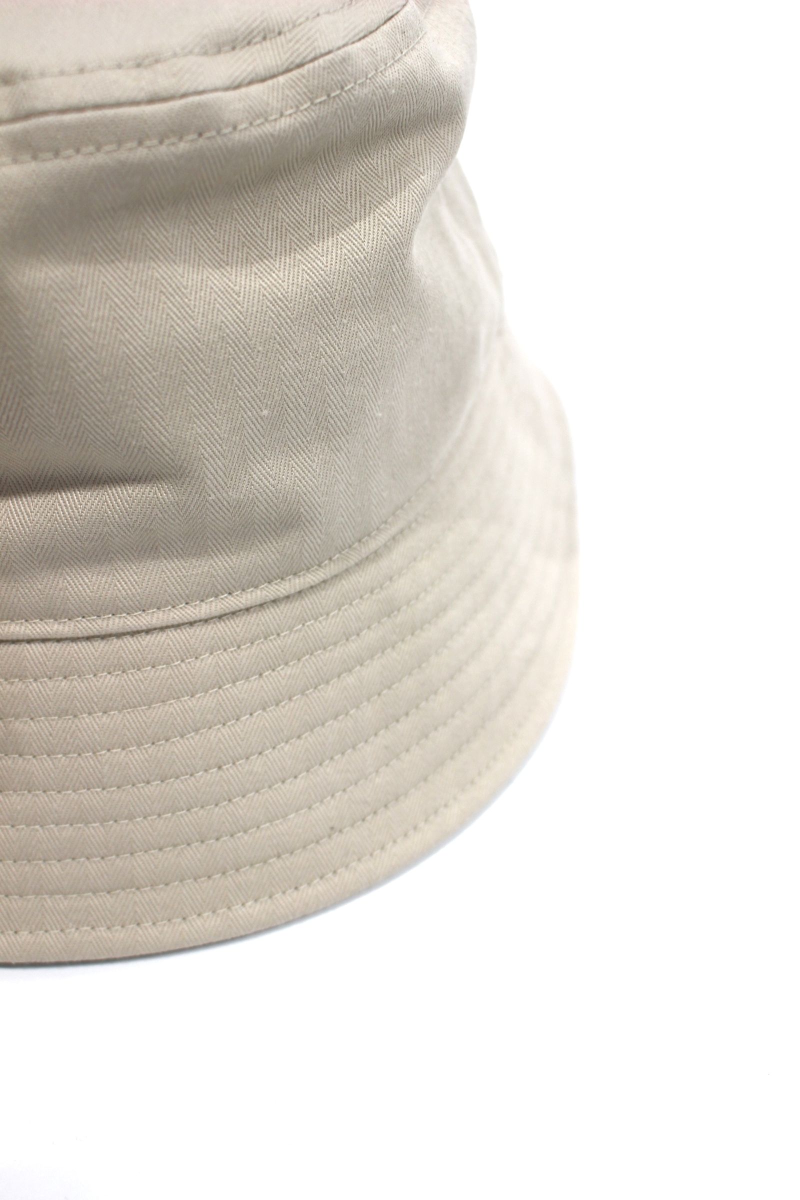 ORGANIC COTTON HBT TWILL BUCKET HAT | IVORY | バケットハット