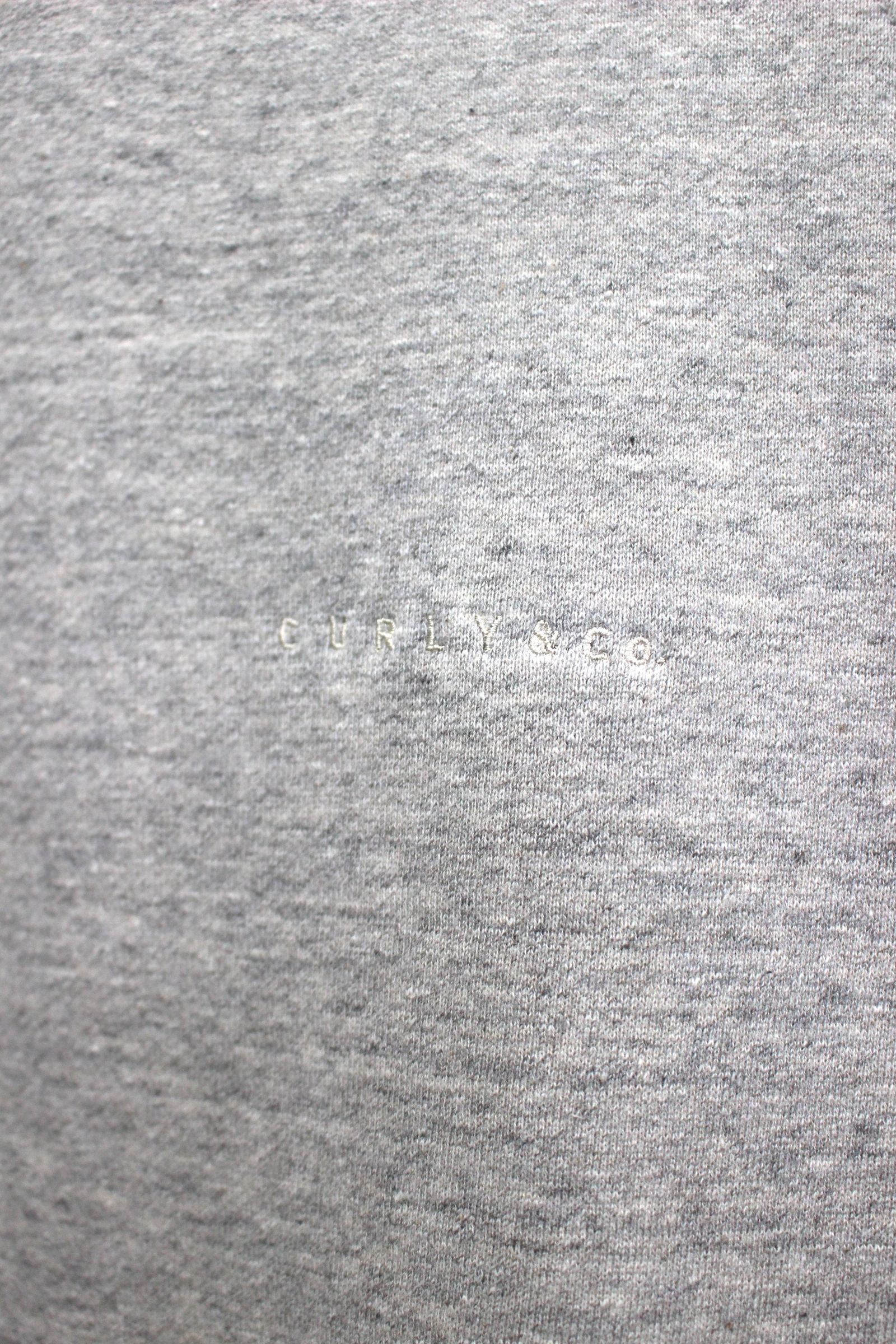 RAFFY HIGH-CREW NECK P/O -brushed- | GRAY | スウェット