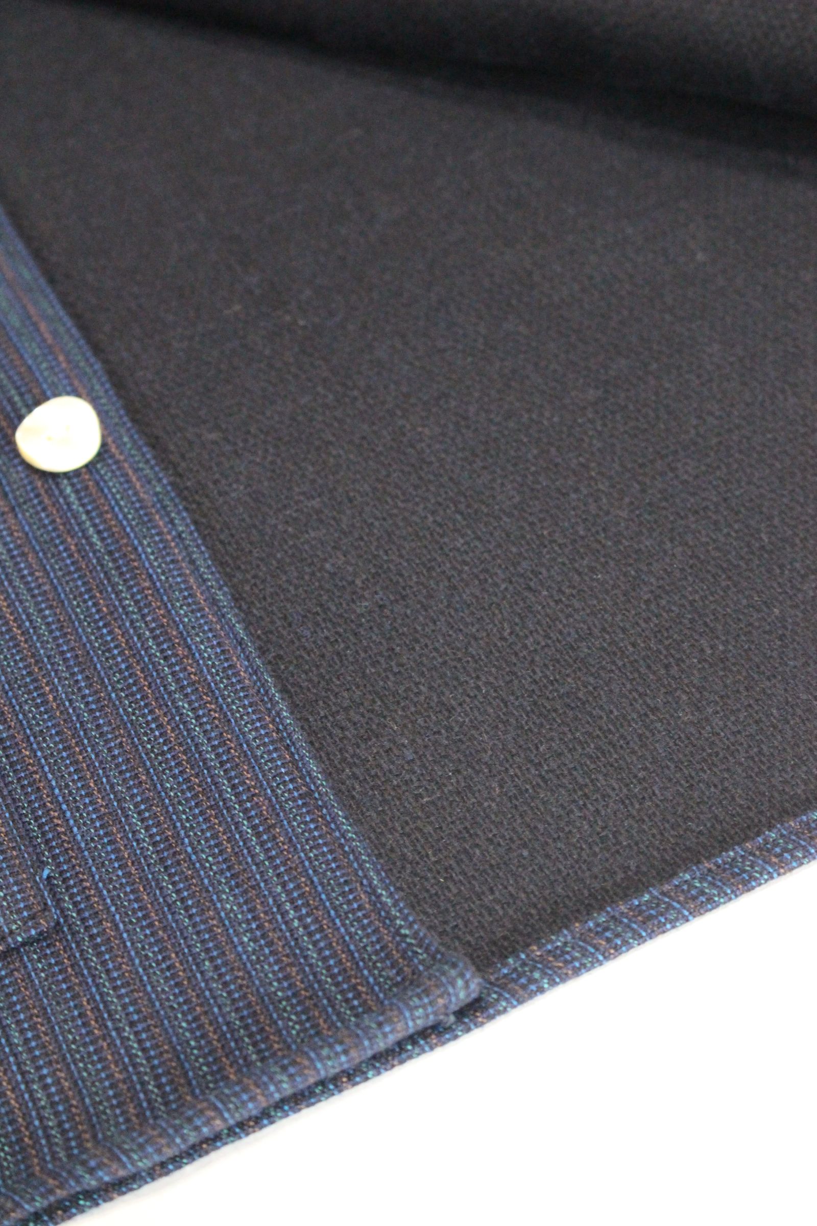 STRIPE OPEN COLLAR SHIRT/シャツジャケット