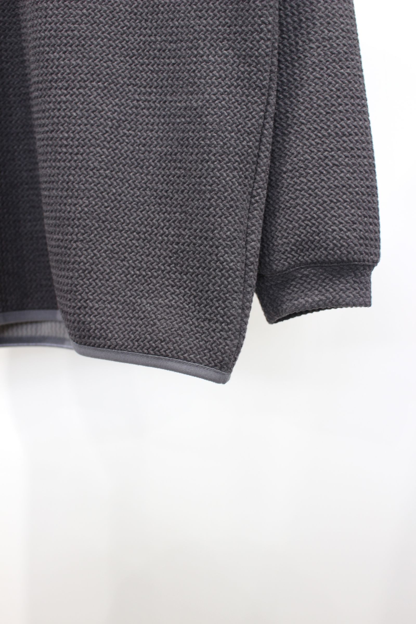 SOFT RIPPLE JERSEY L/S TEE | GRAY | カットソー