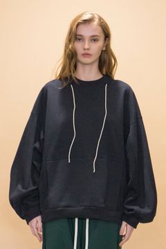 30/7 TIGHT TENION FLEECY FABRIC CREW NECK SWEATSHIRT | NAVY | スウェット