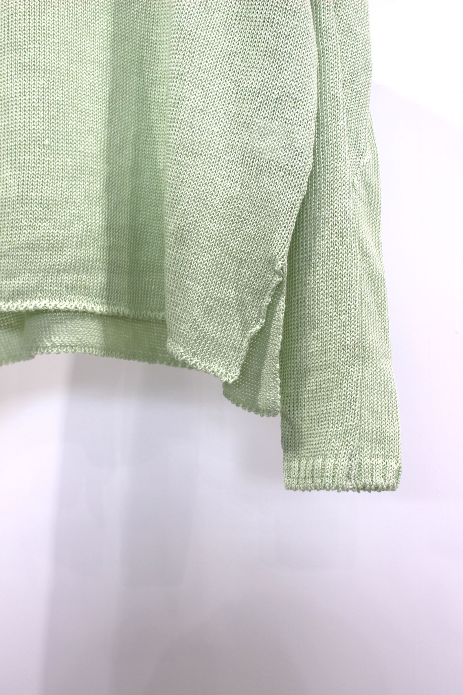 FOOTBALL LINEN KNIT | MINT | ニット