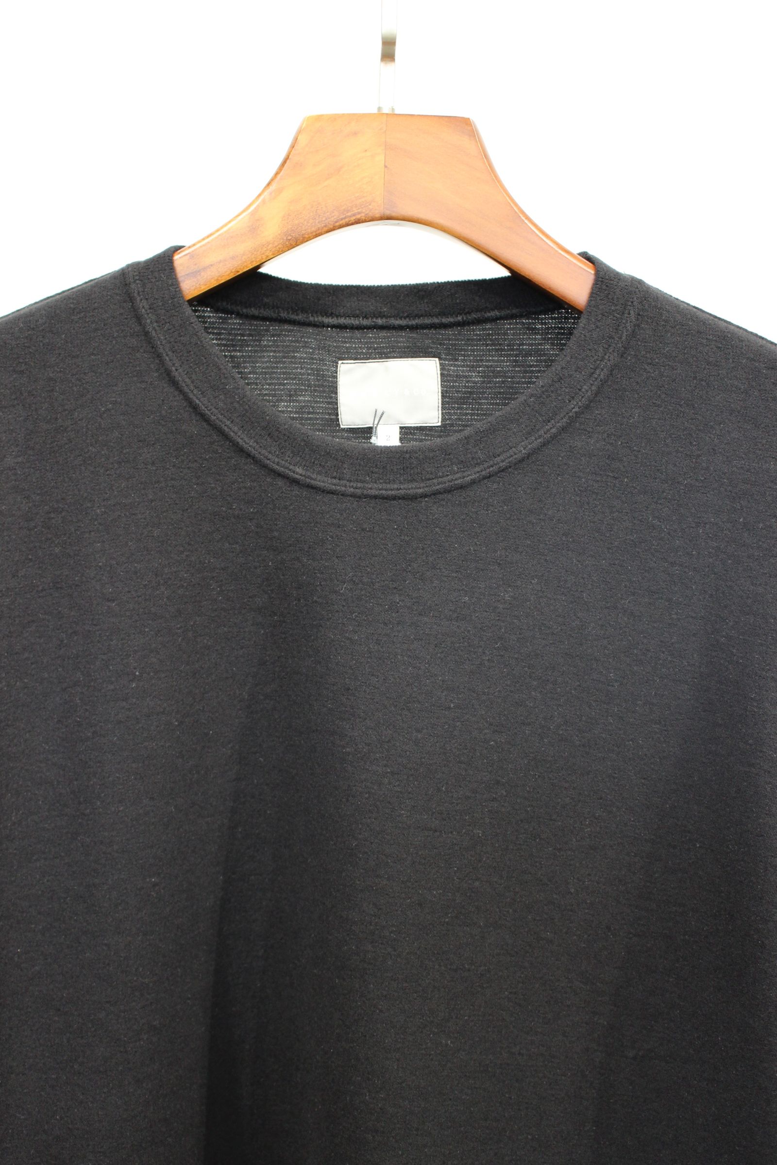 PREMIEREWARM L/S TEE (crew-neck) | BLACK | カットソー