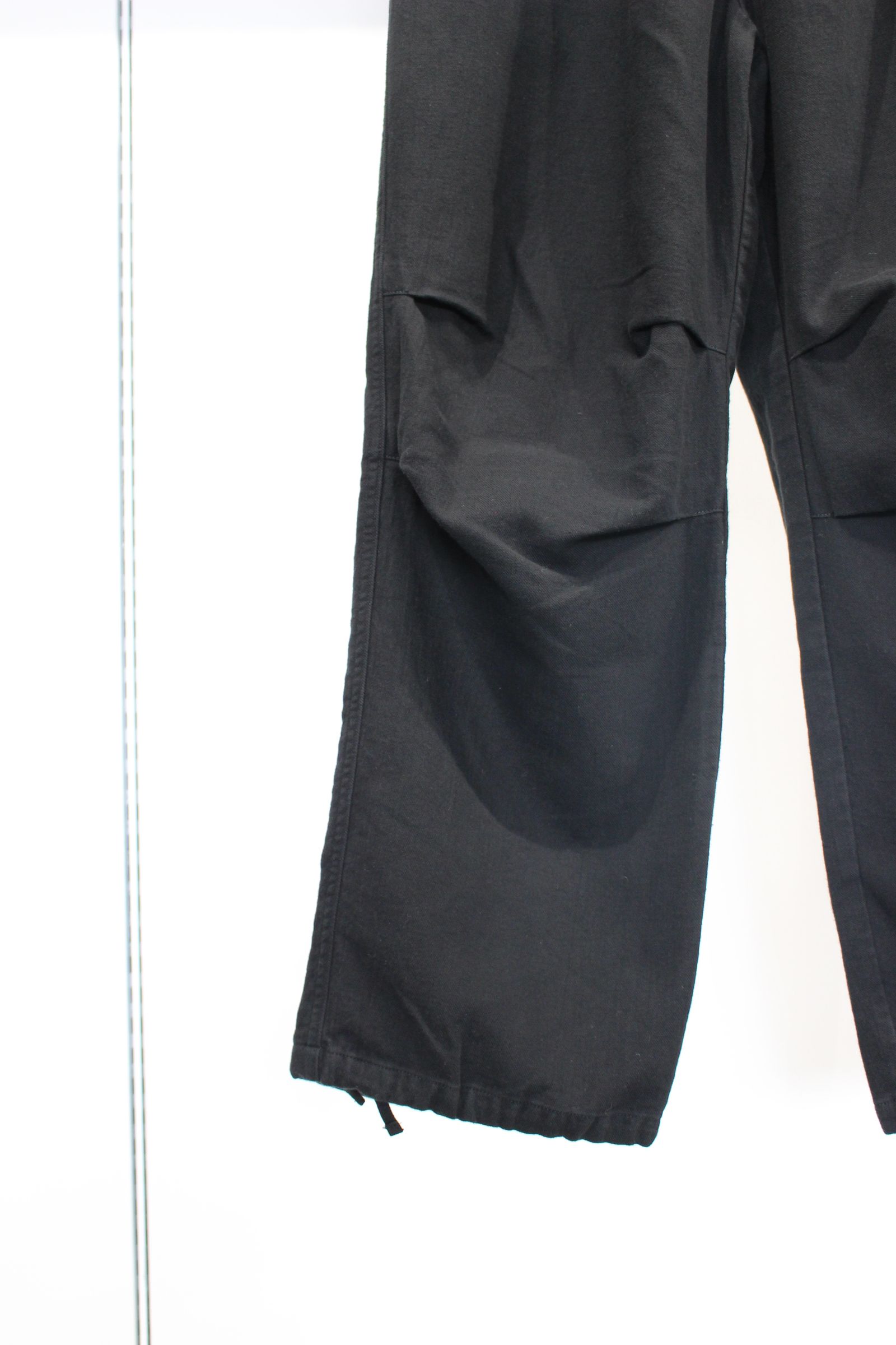 HREINN EZ TROUSERS | BLACK | パンツ